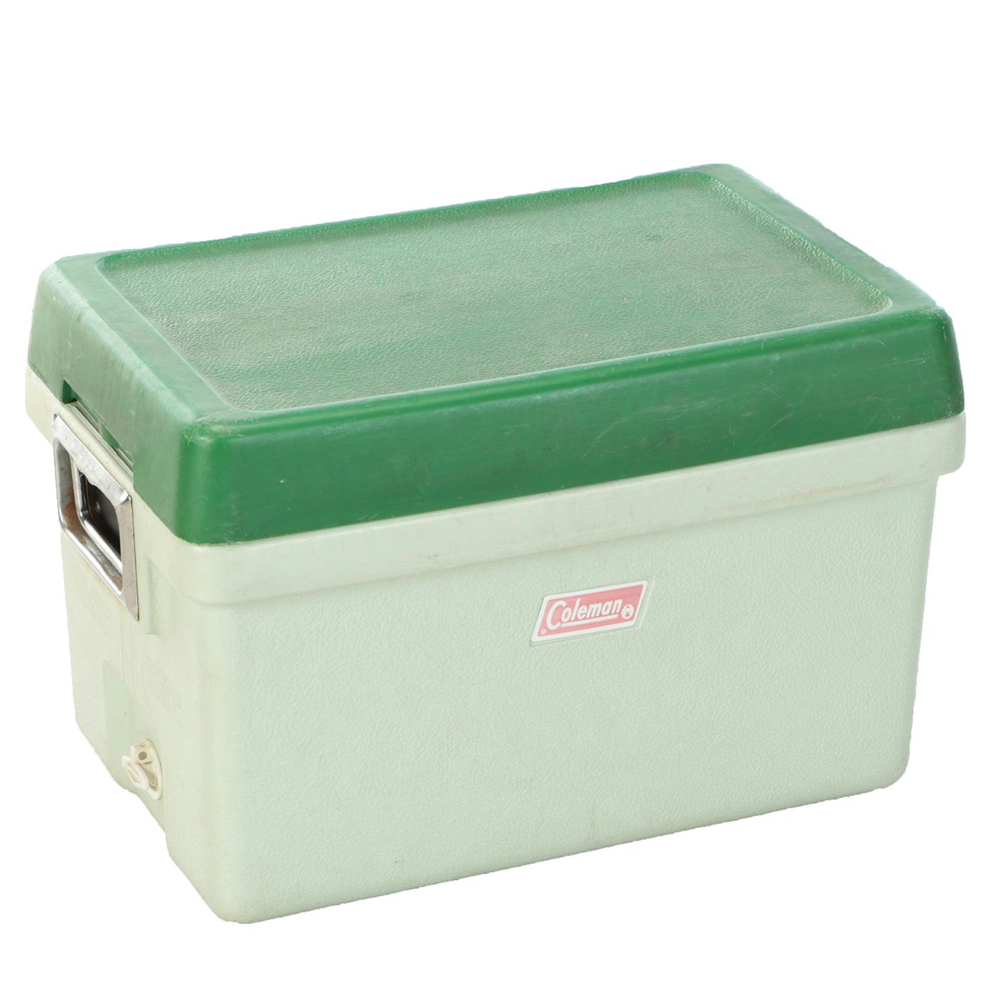 Coleman Green Polylite Cooler, 1970s