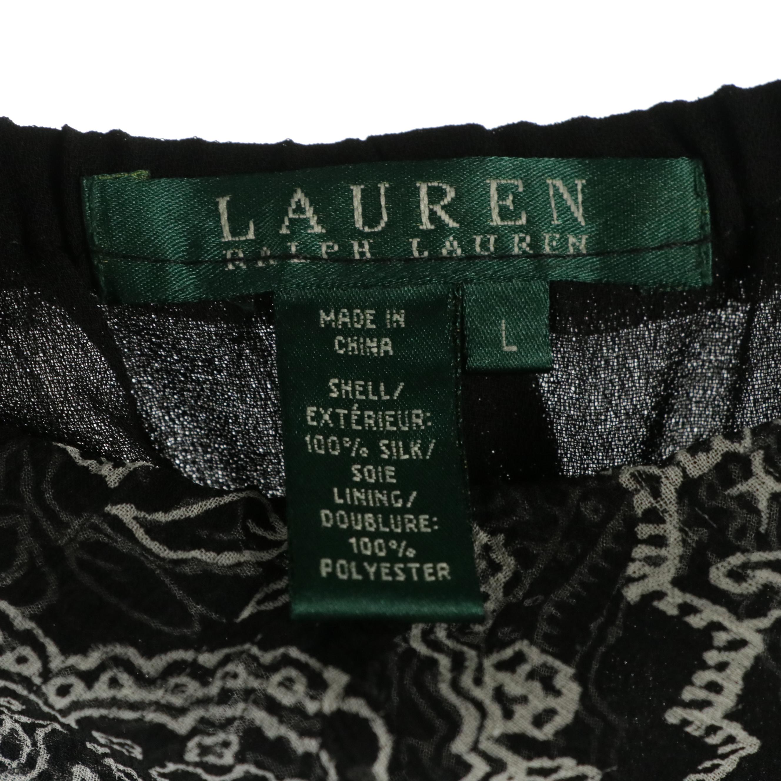 Lauren Ralph Lauren Silk Printed Flowy Midi Skirts