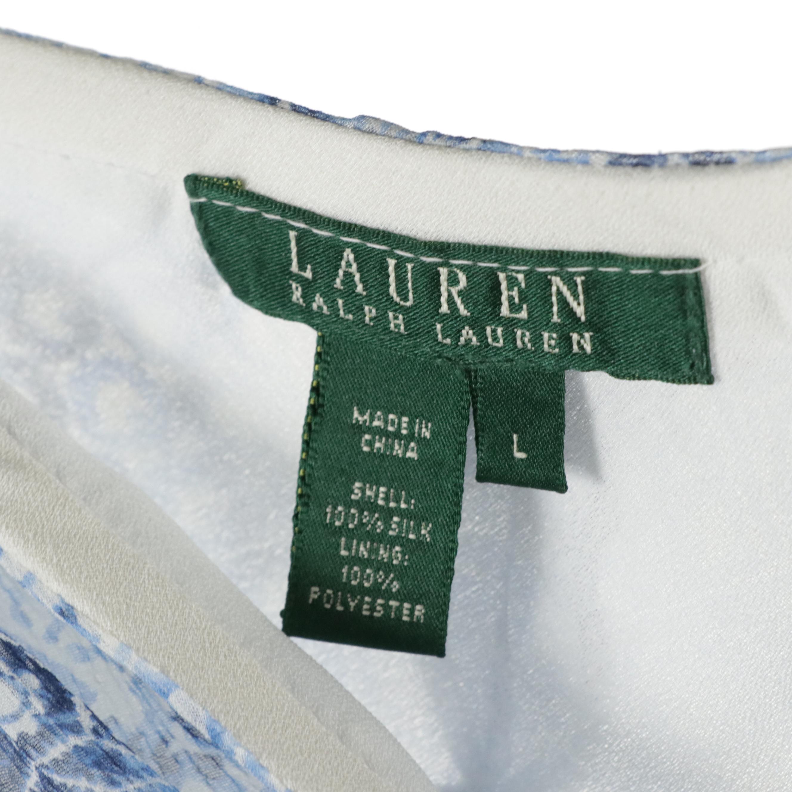 Lauren Ralph Lauren Silk Printed Flowy Midi Skirts