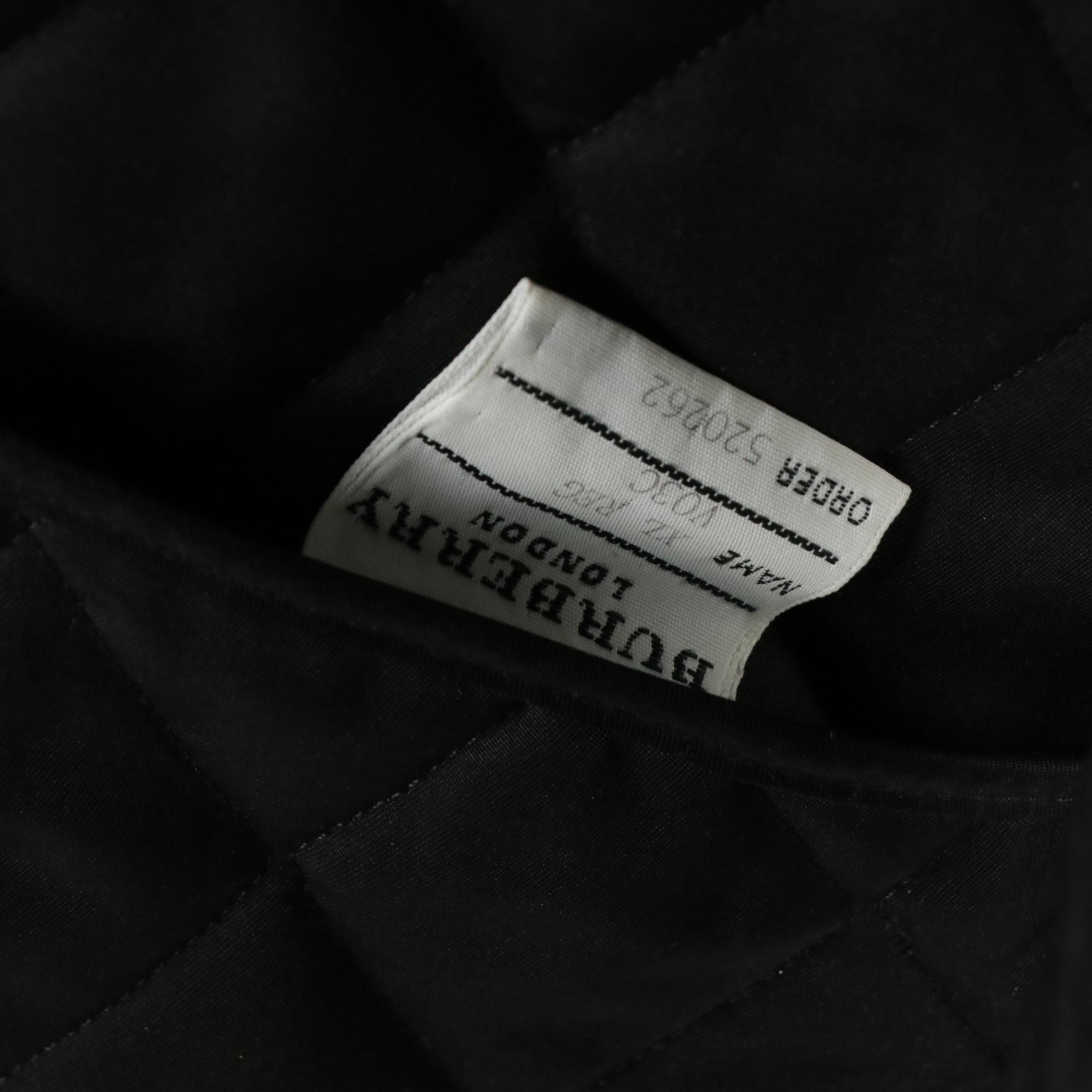 Burberry London Quilted Barn Jacket with Check Lining
