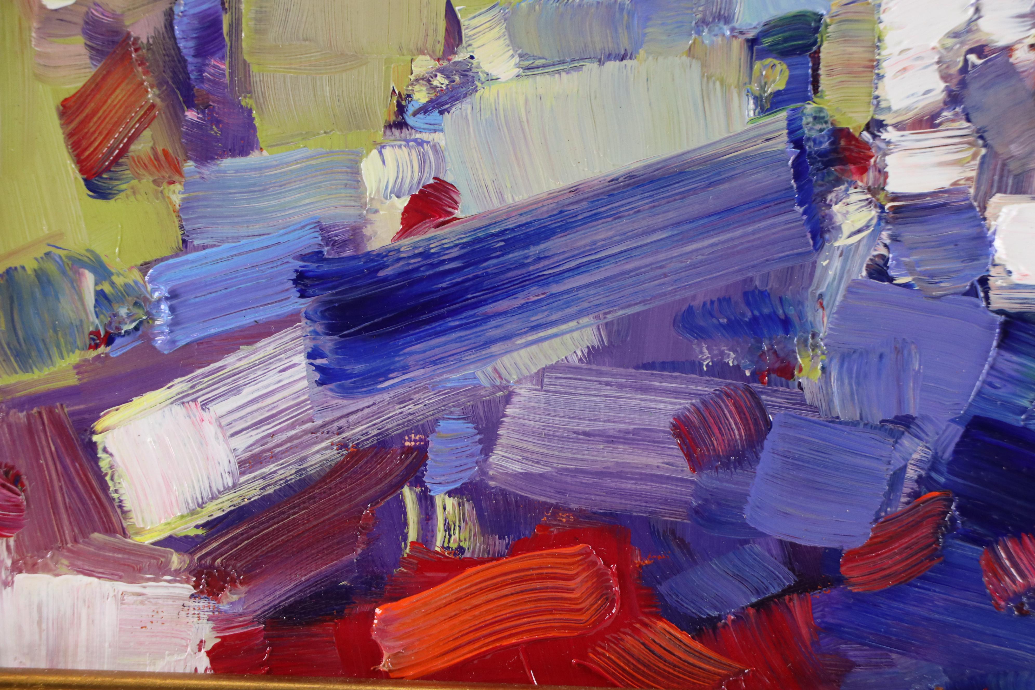 Serguei Novitchkov Stylized Landscape Oil Painting "San Francisco," 2025