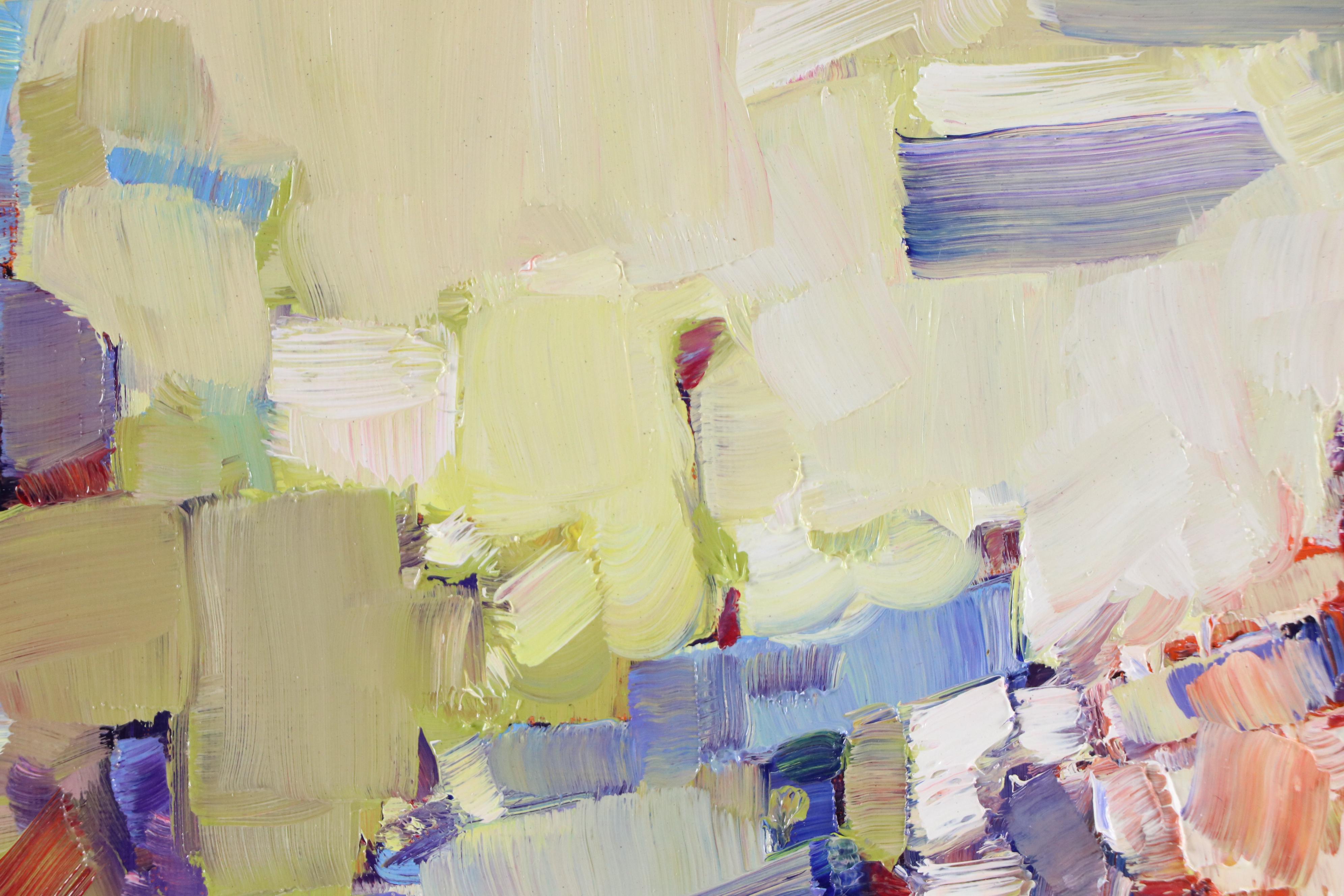 Serguei Novitchkov Stylized Landscape Oil Painting "San Francisco," 2025