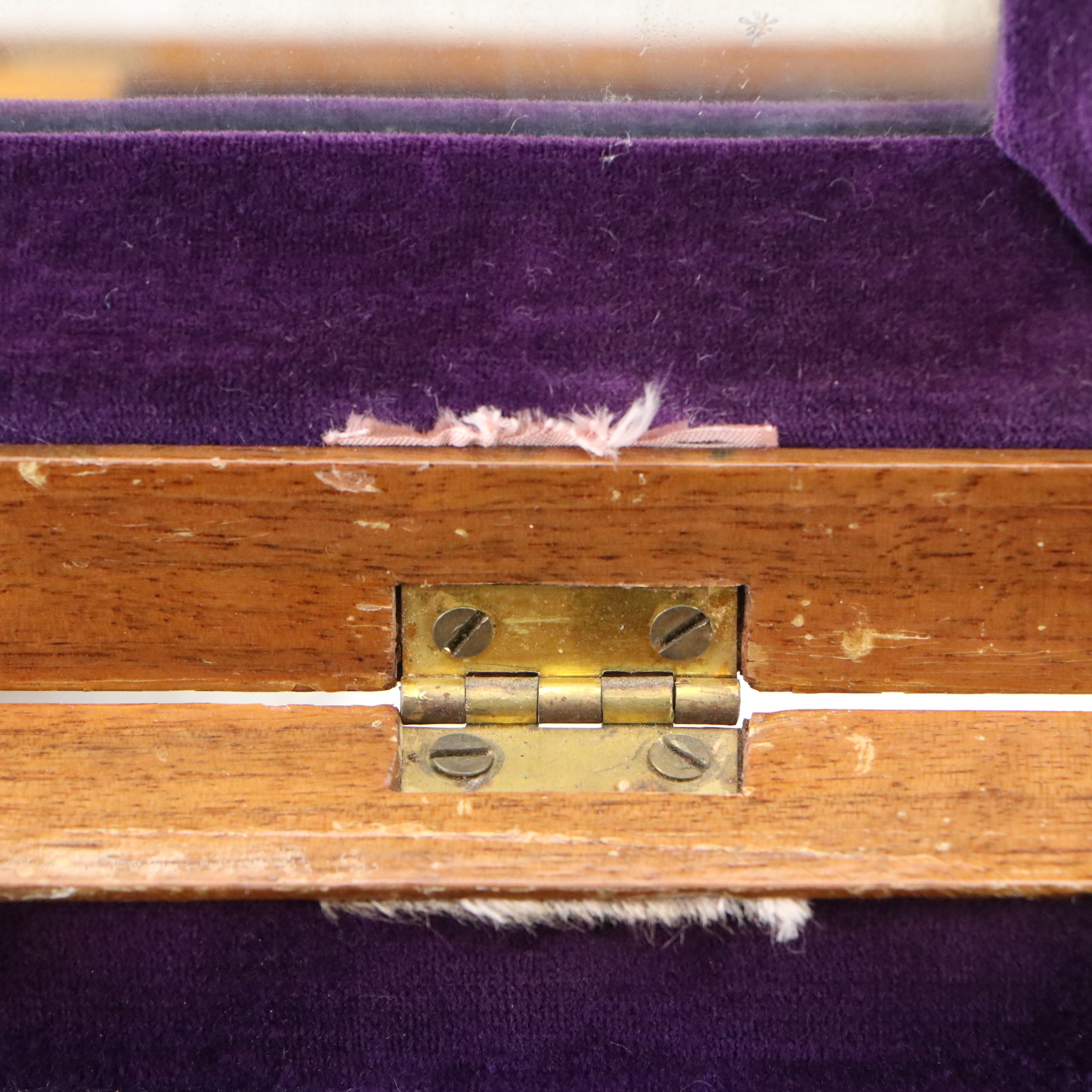 Folk Art Style Fancy Carved Wood Jewelry Box, 20th Century