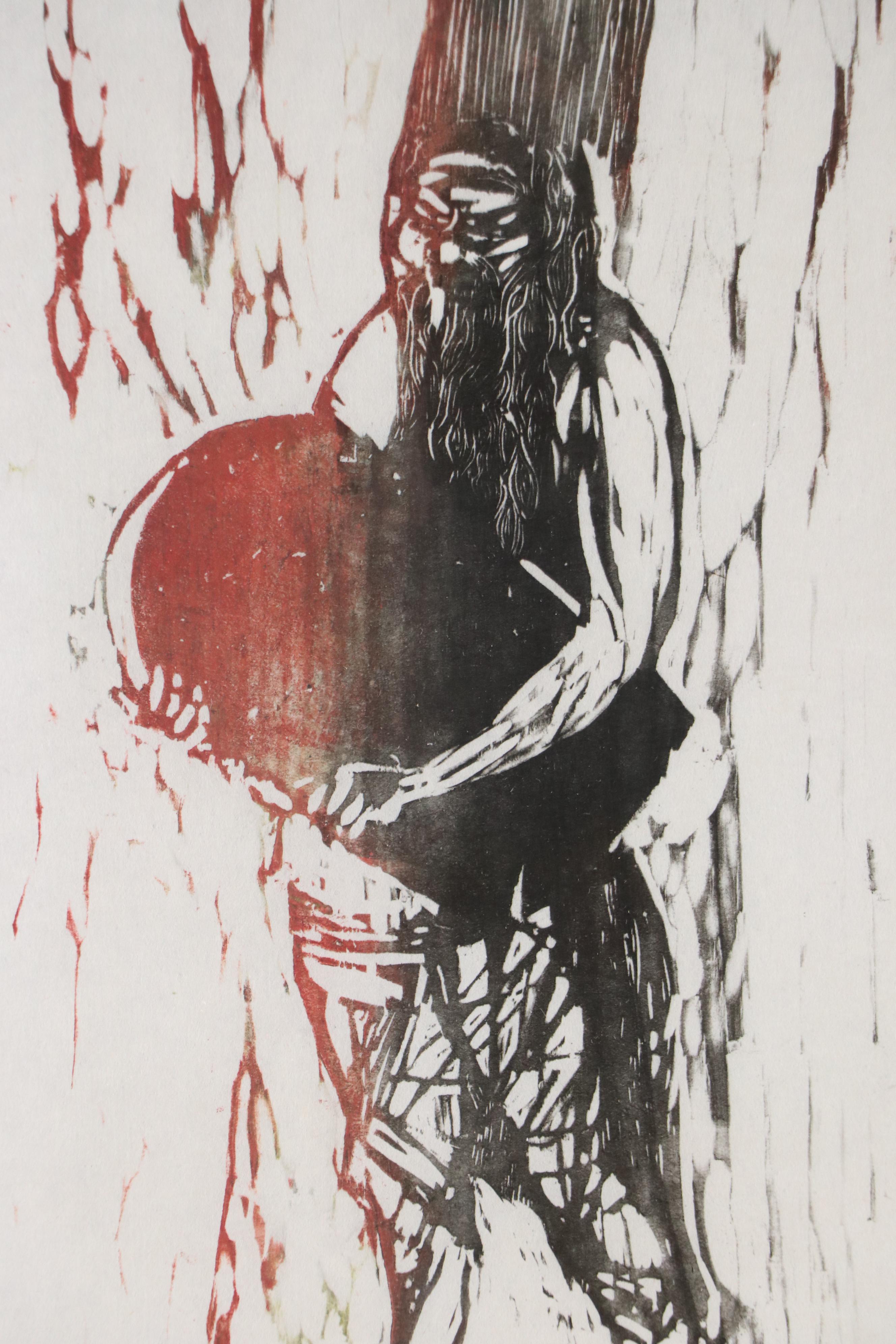 Bill Firschien Moses Relief Print "Sinai," 1963