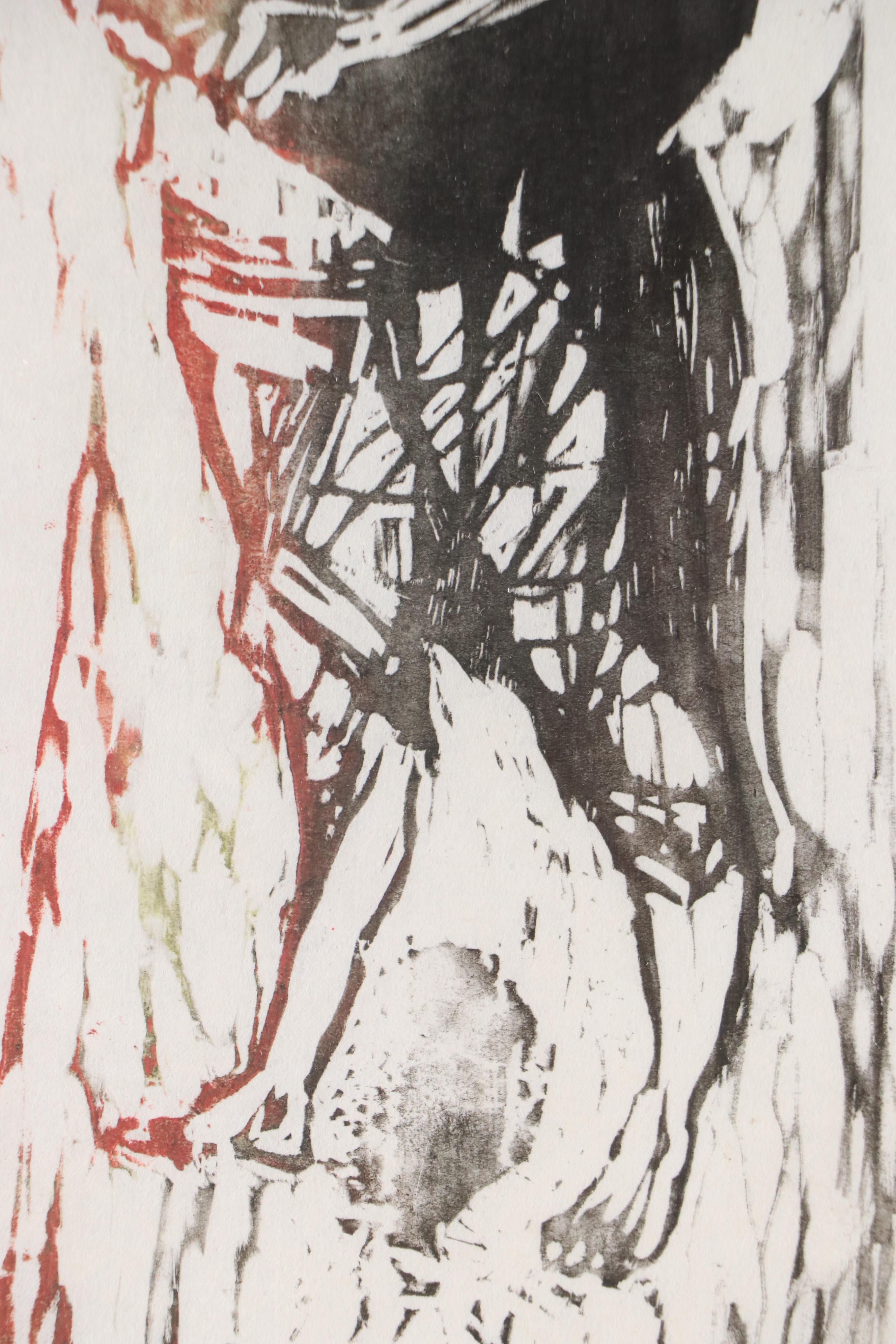 Bill Firschien Moses Relief Print "Sinai," 1963