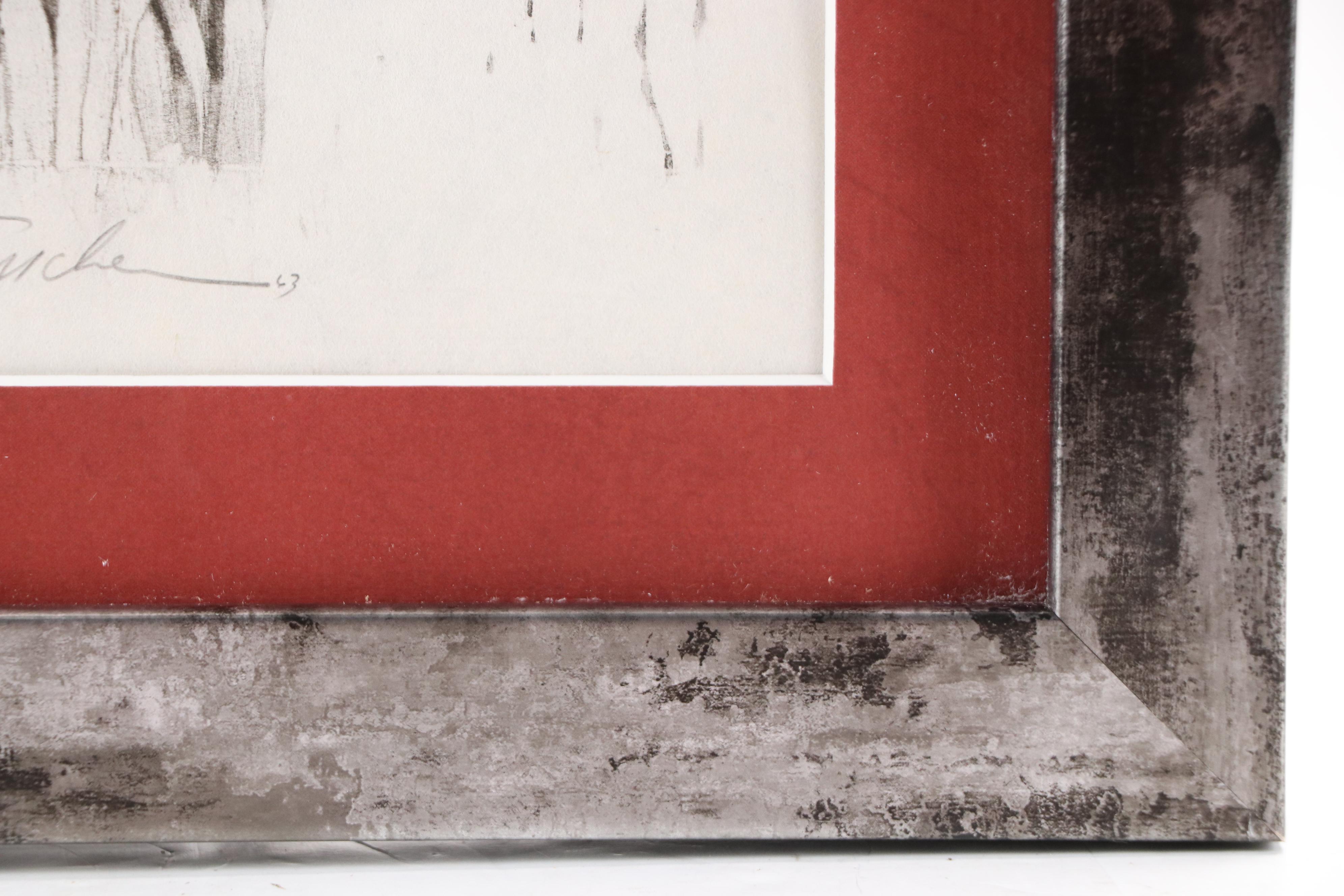 Bill Firschien Moses Relief Print "Sinai," 1963