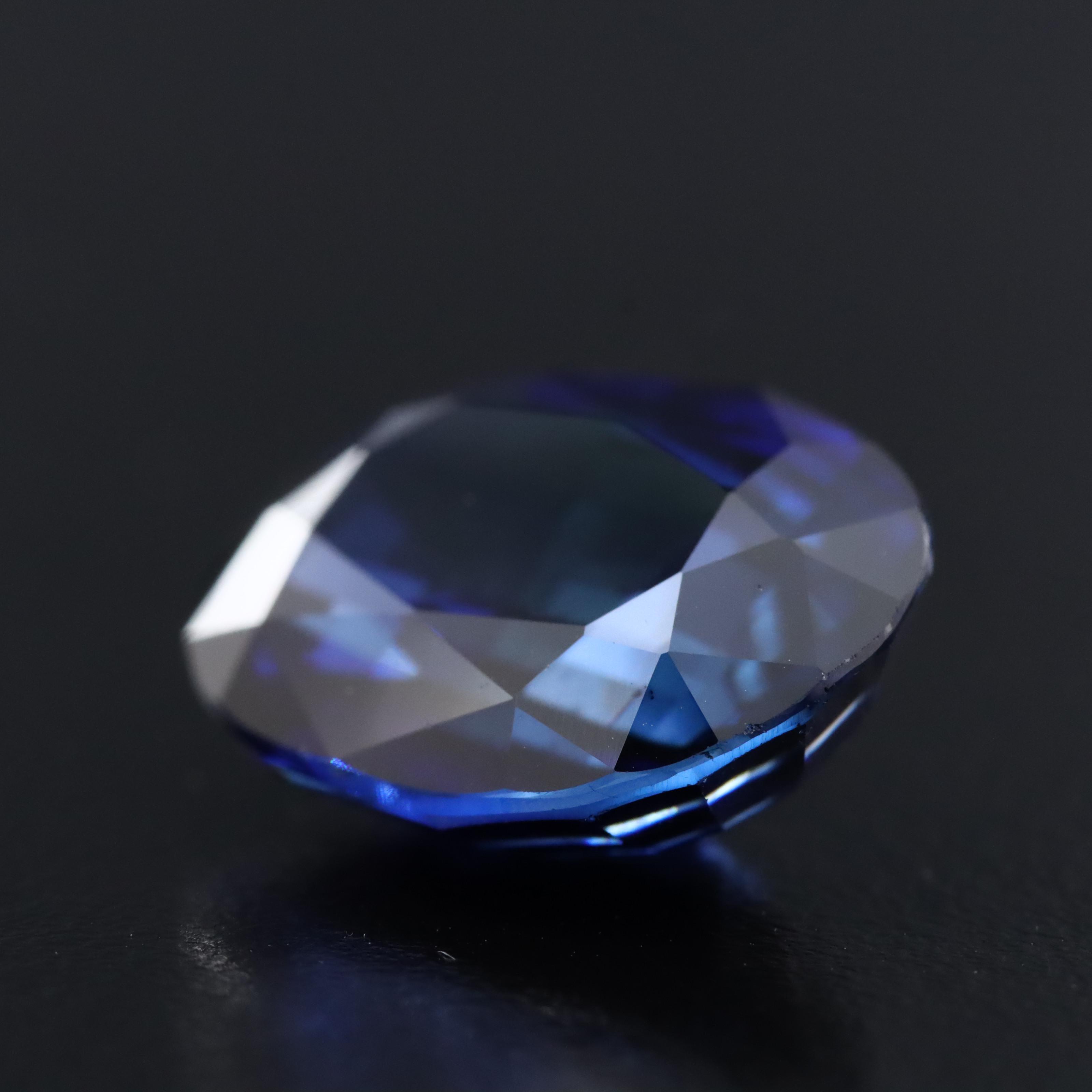 Loose 16.36 CT Lab Grown Sapphire