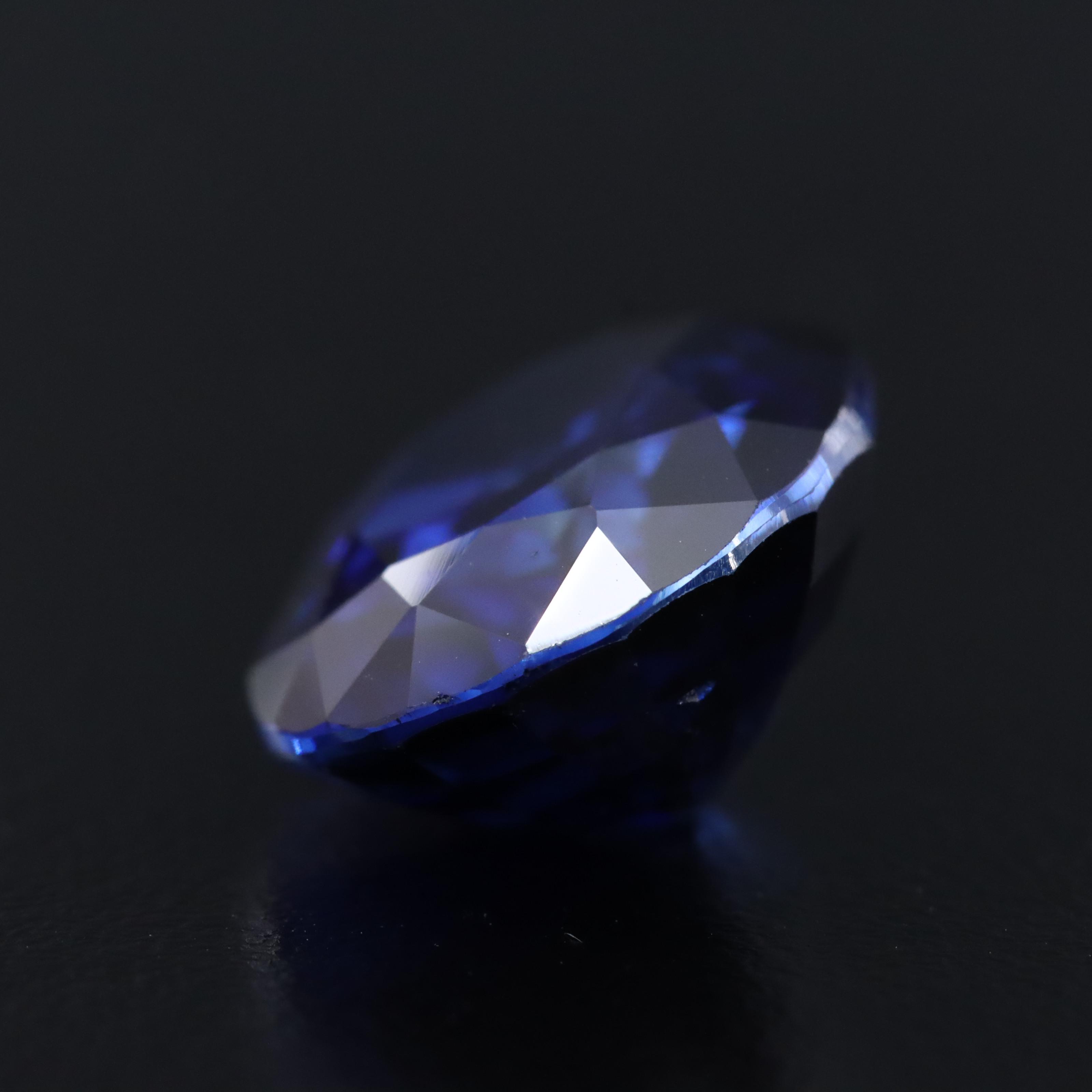 Loose 16.36 CT Lab Grown Sapphire
