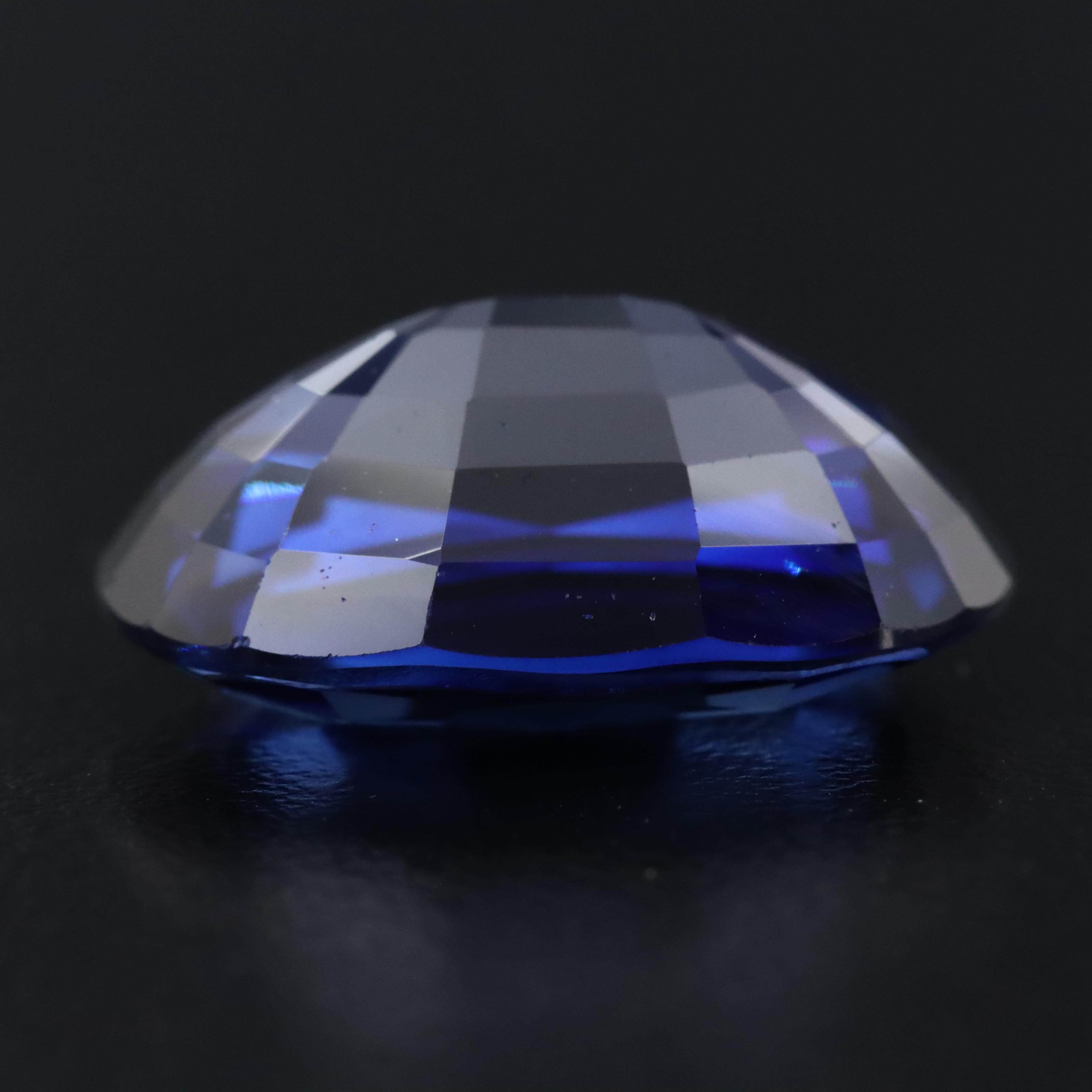 Loose 16.36 CT Lab Grown Sapphire
