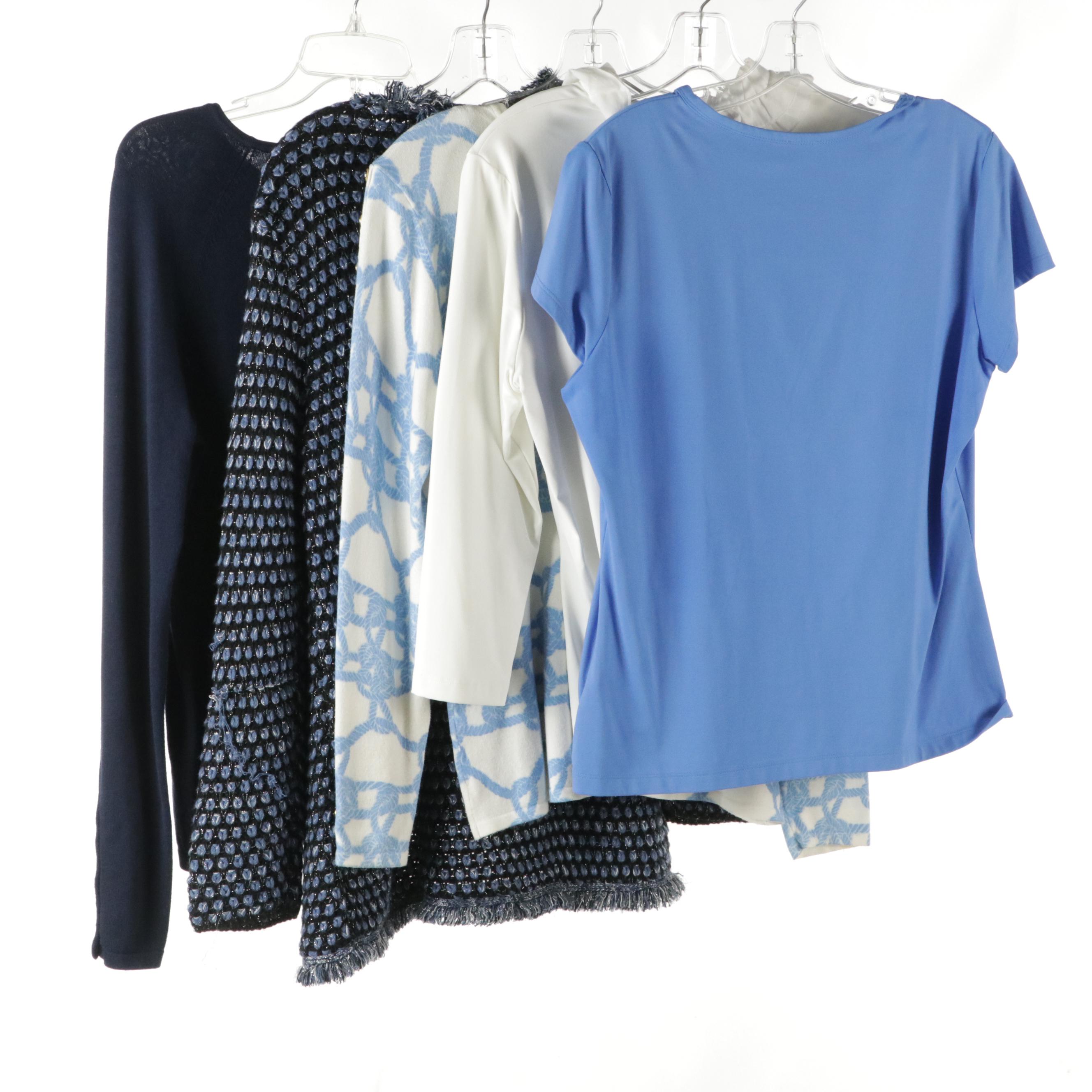 J. McLaughlin Tops, Knit Open-Front Jacket and Sweaters