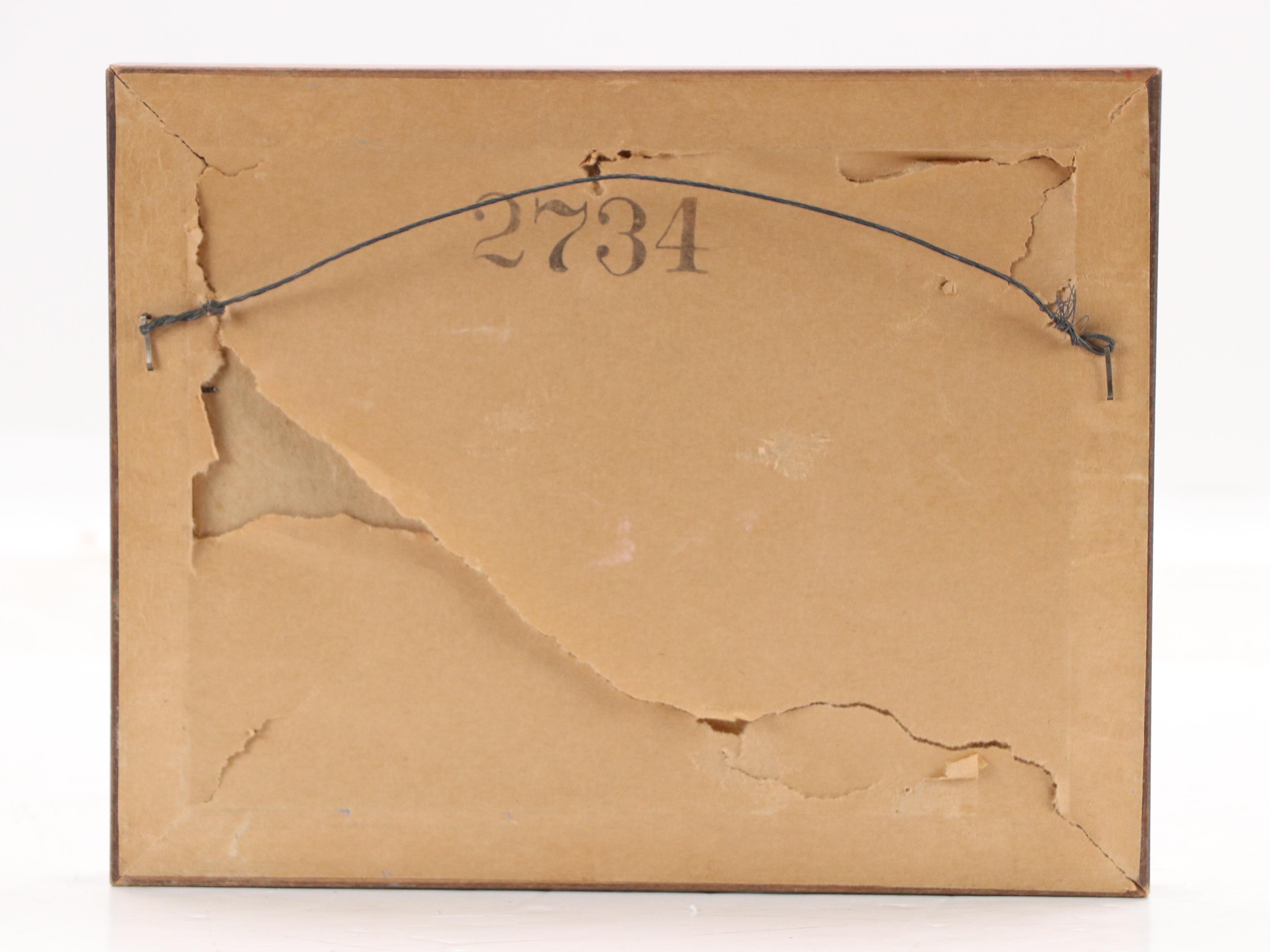 After Evelyn Carro Halftone Print "Geary Street Dummy and Car," Circa 1950