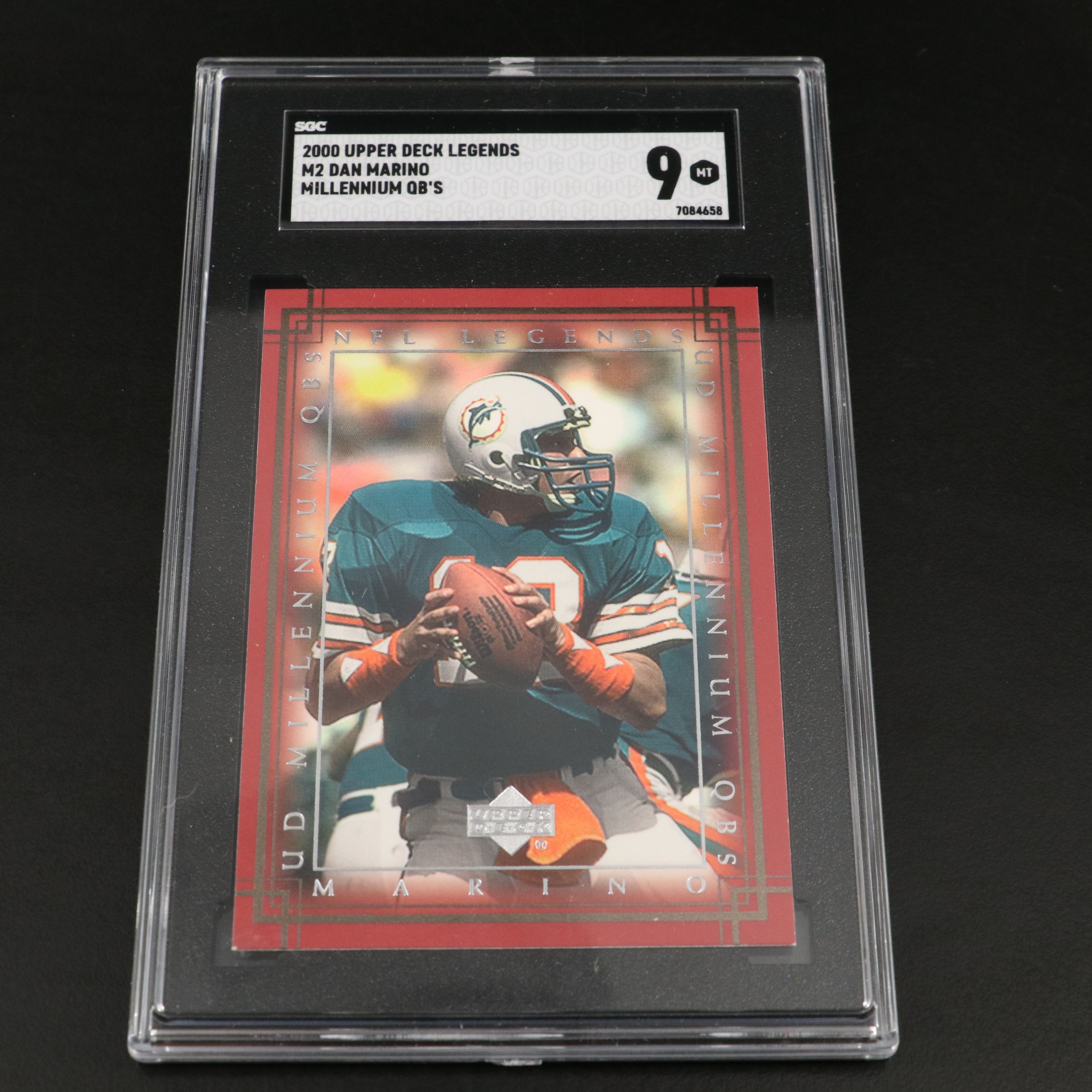Dan Marino SGC Graded Miami Dolphins Football Cards, 2000-2023