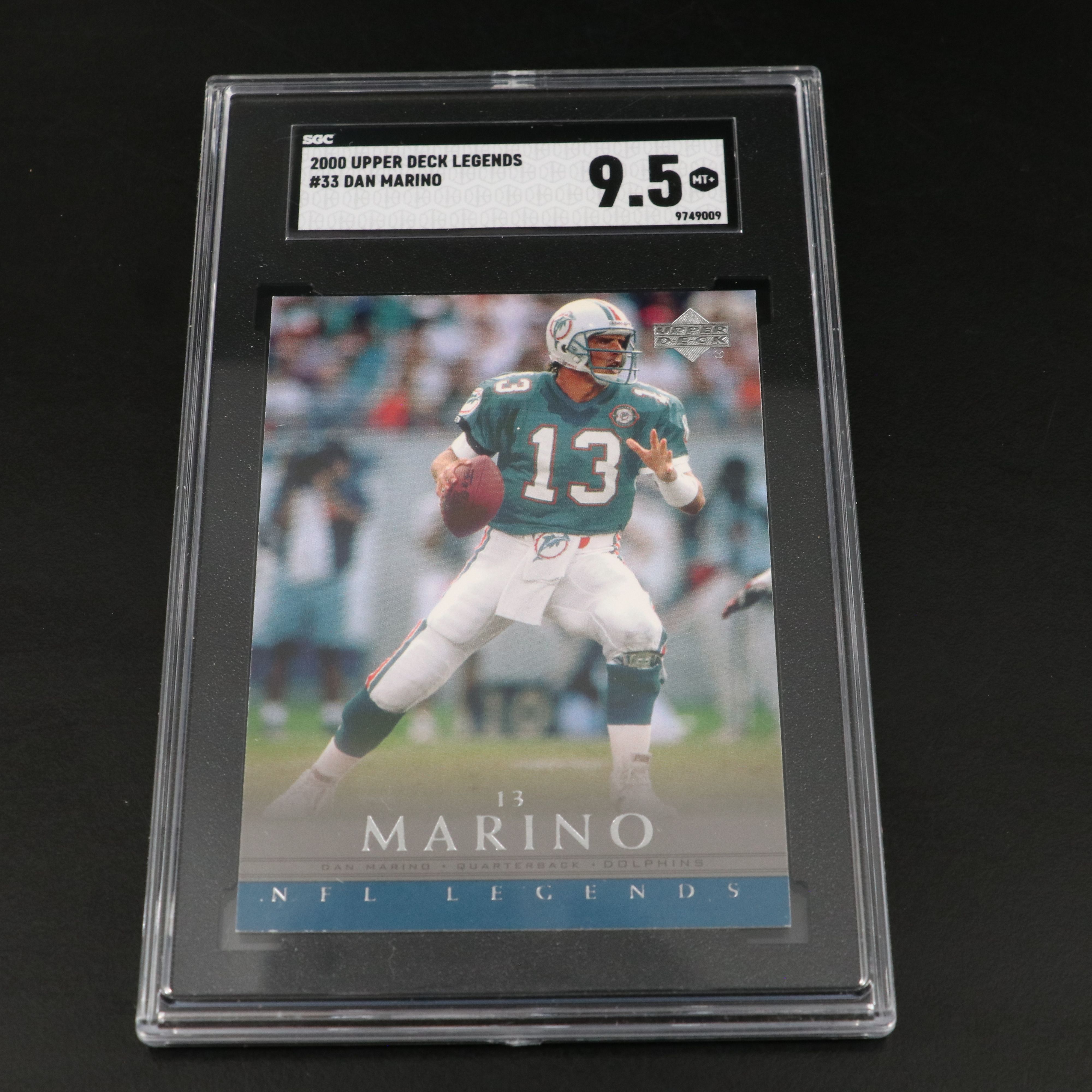 Dan Marino SGC Graded Miami Dolphins Football Cards, 2000-2023