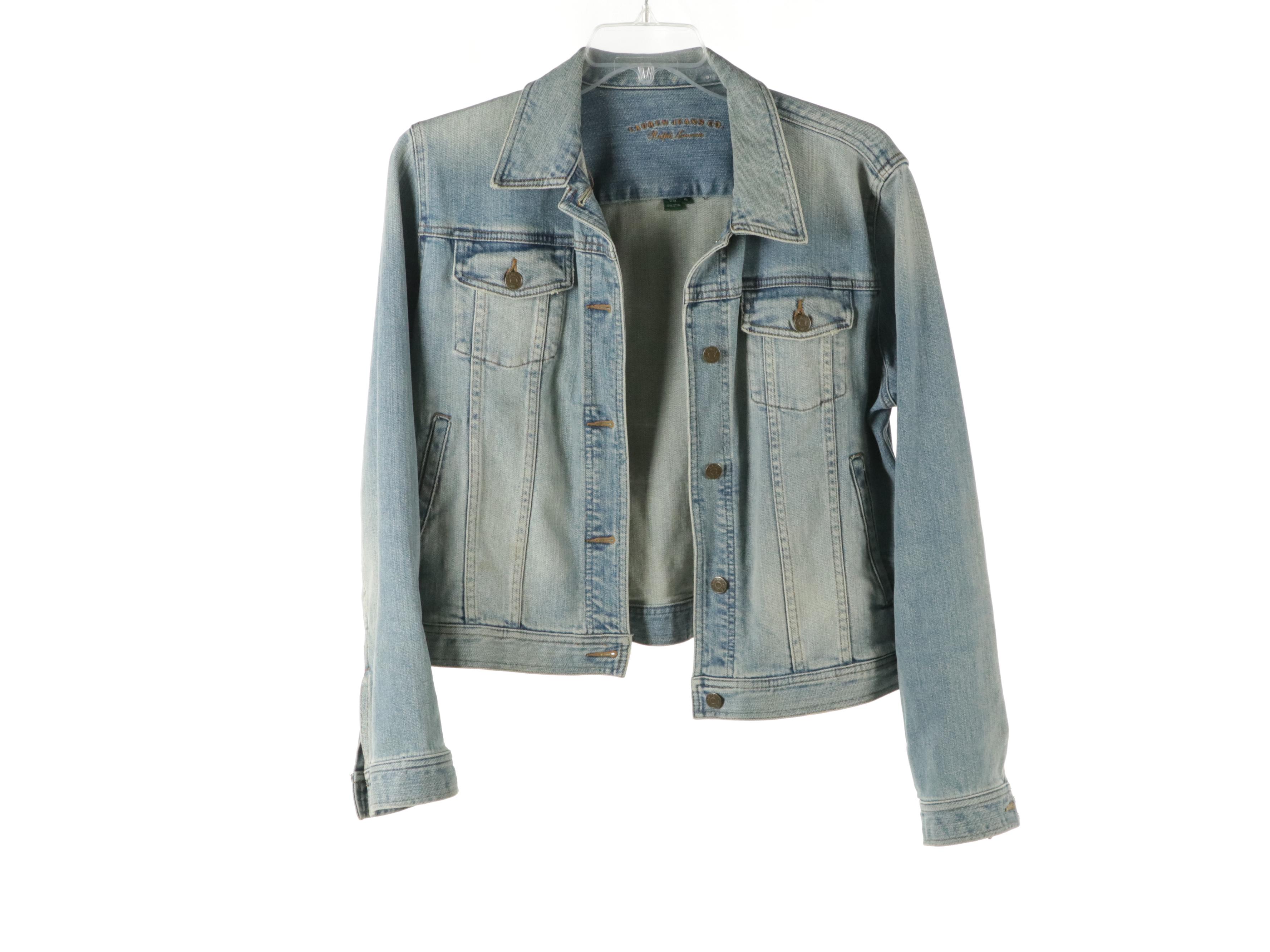 Lauren Ralph Lauren Denim Jacket and Knit Sweaters