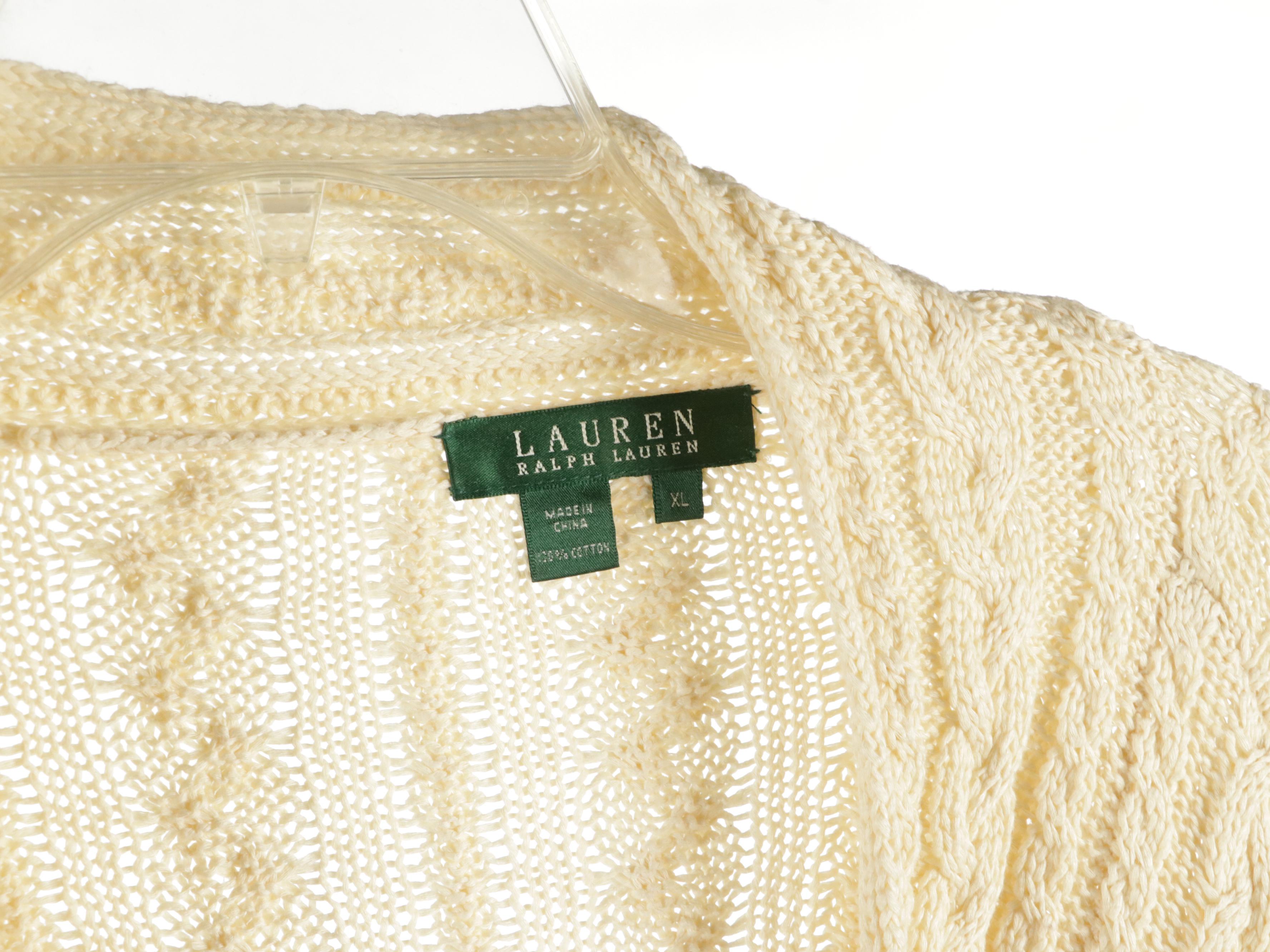 Lauren Ralph Lauren Denim Jacket and Knit Sweaters