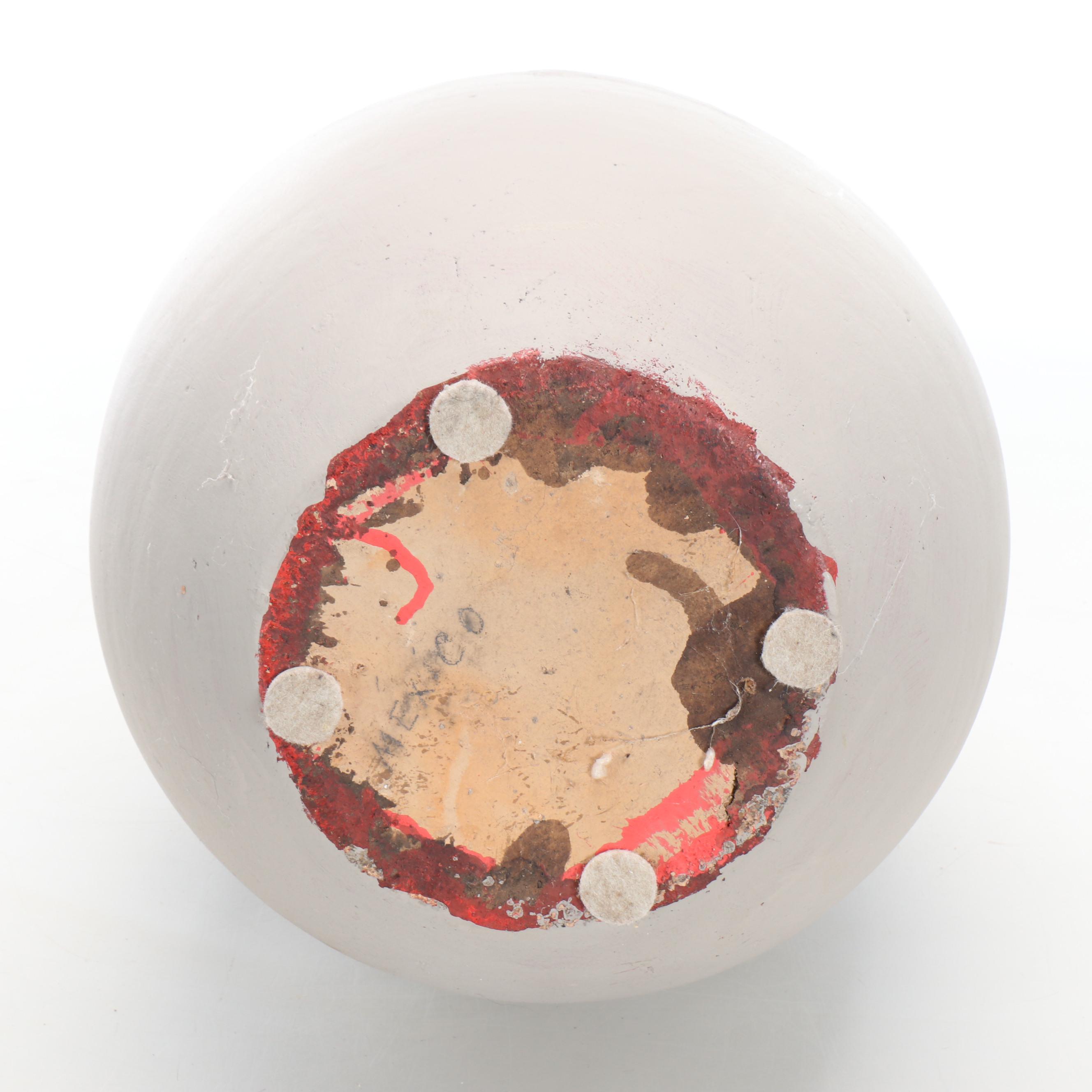 Mexican Pottery Floor Ewer