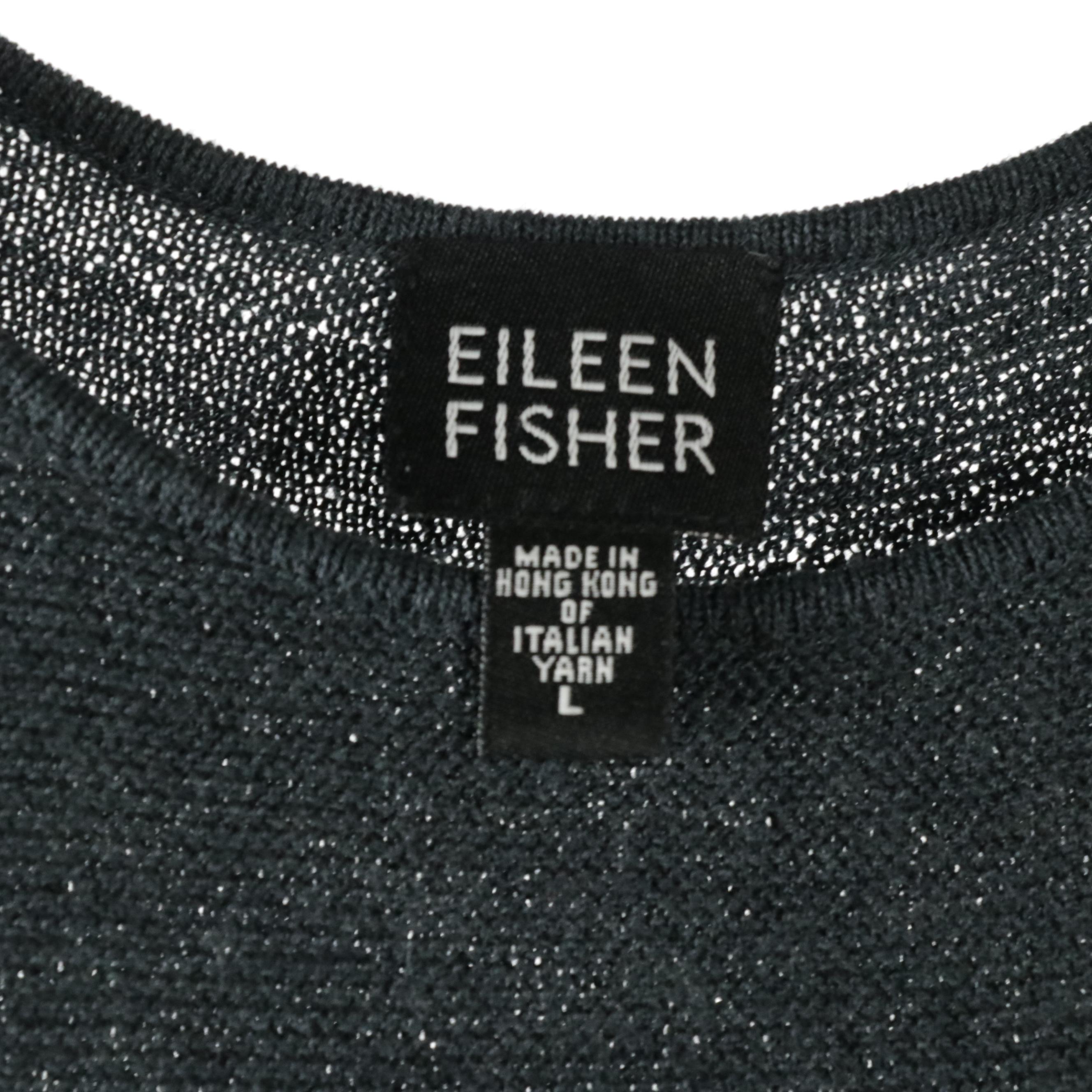 Eileen Fisher Wool Knit Sleeveless Top, Skirts, and Button-Front Jacket with Top