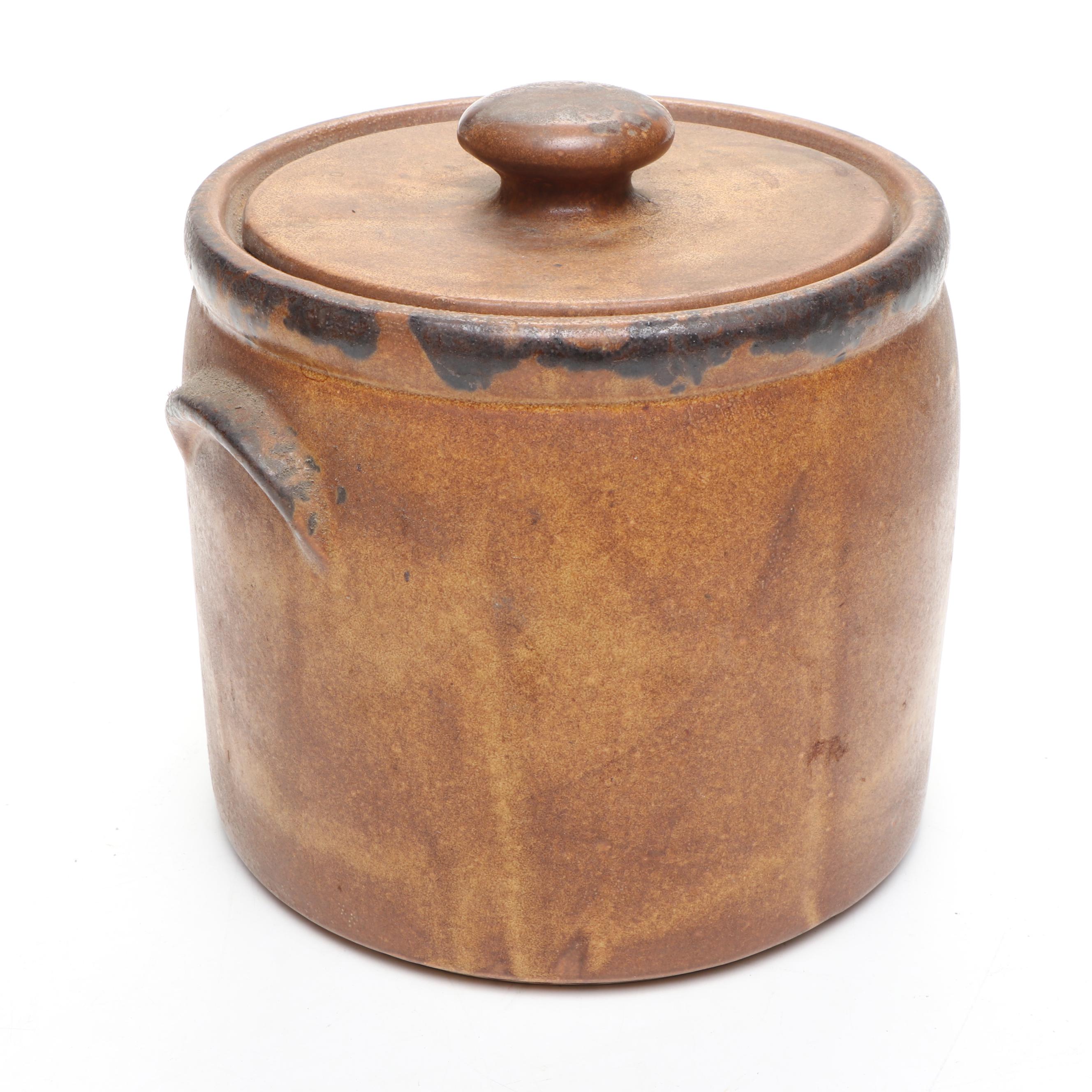 McCoy Pottery Lancaster Colony Stoneware Pots and Pitcher