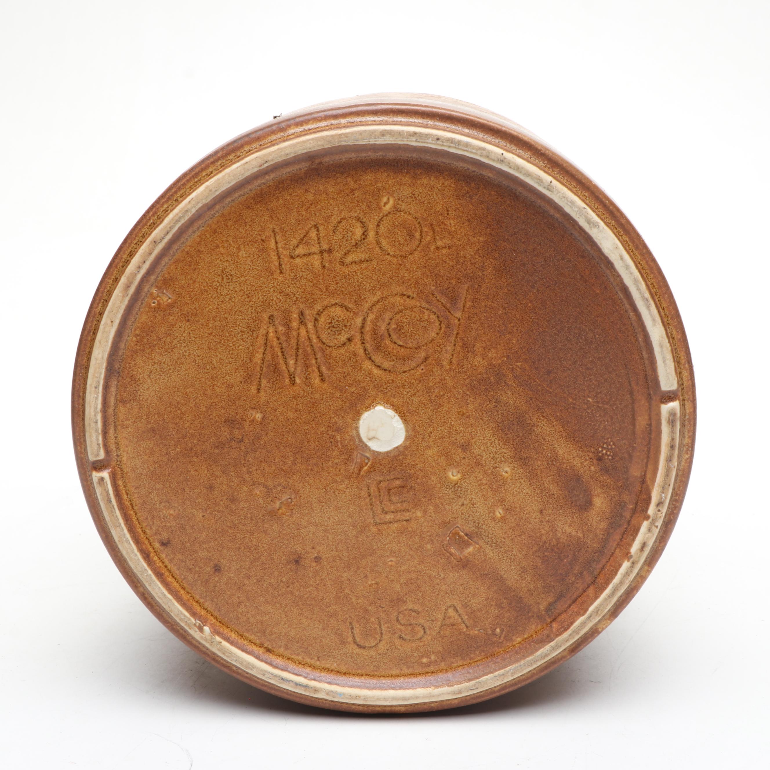 McCoy Pottery Lancaster Colony Stoneware Pots and Pitcher