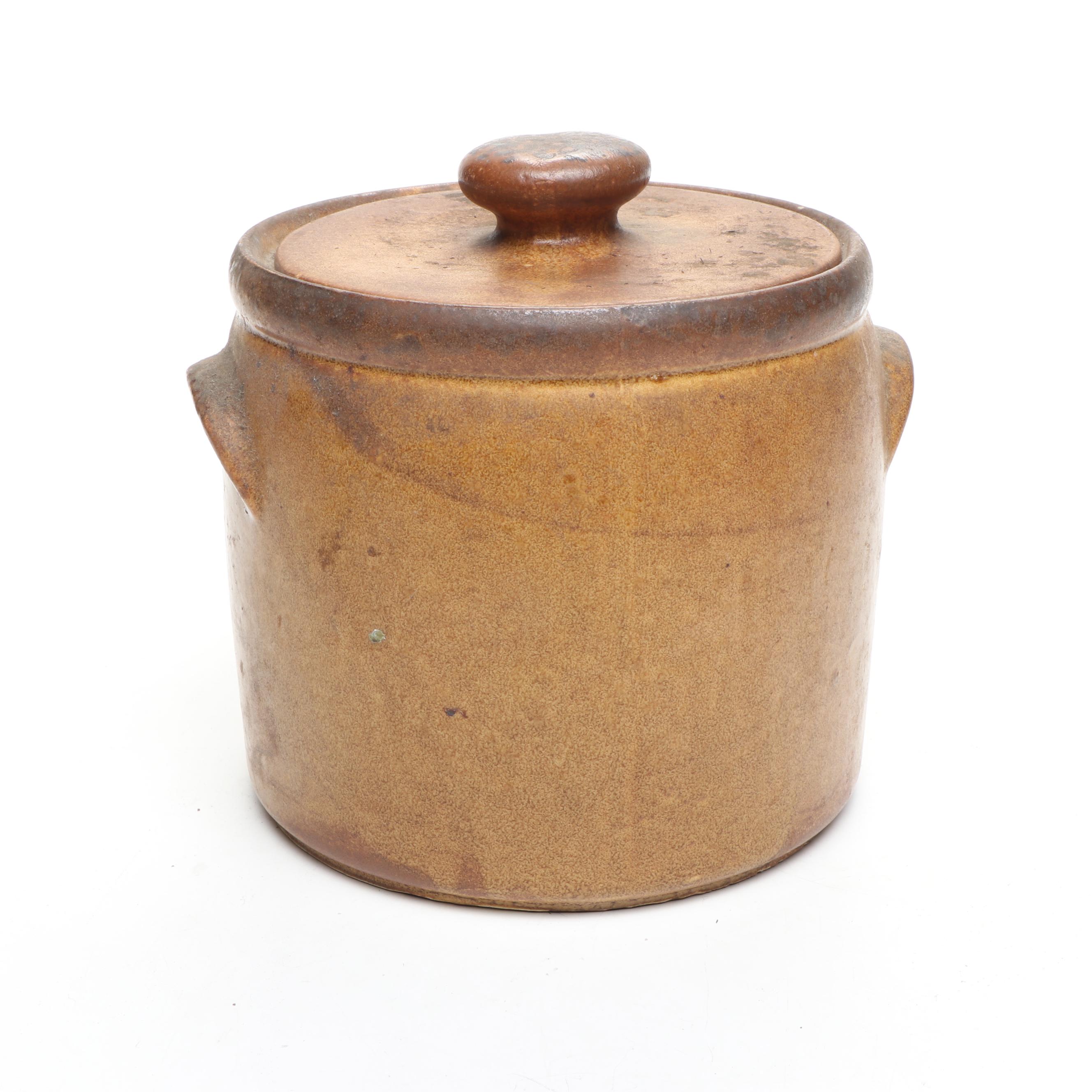 McCoy Pottery Lancaster Colony Stoneware Pots and Pitcher