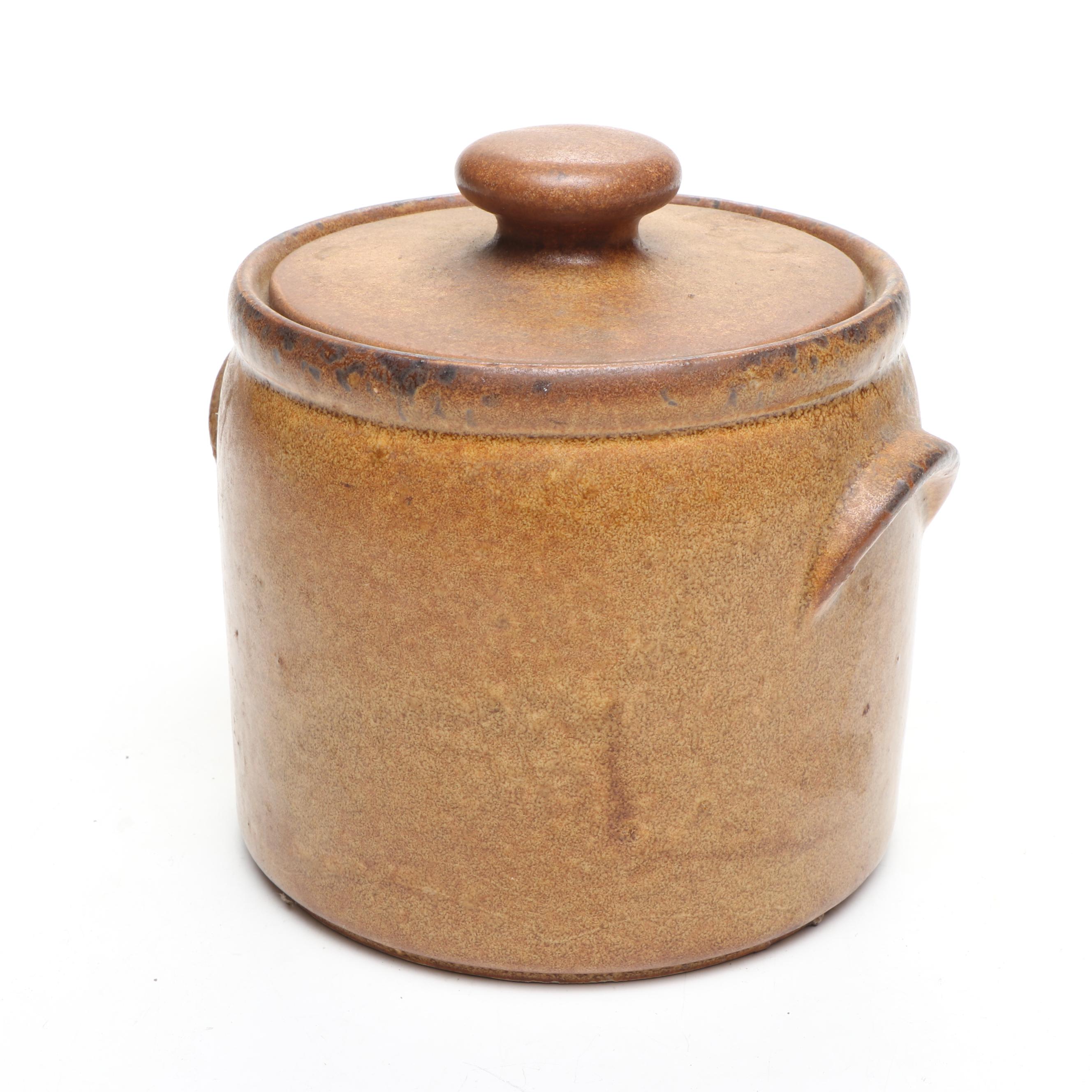 McCoy Pottery Lancaster Colony Stoneware Pots and Pitcher