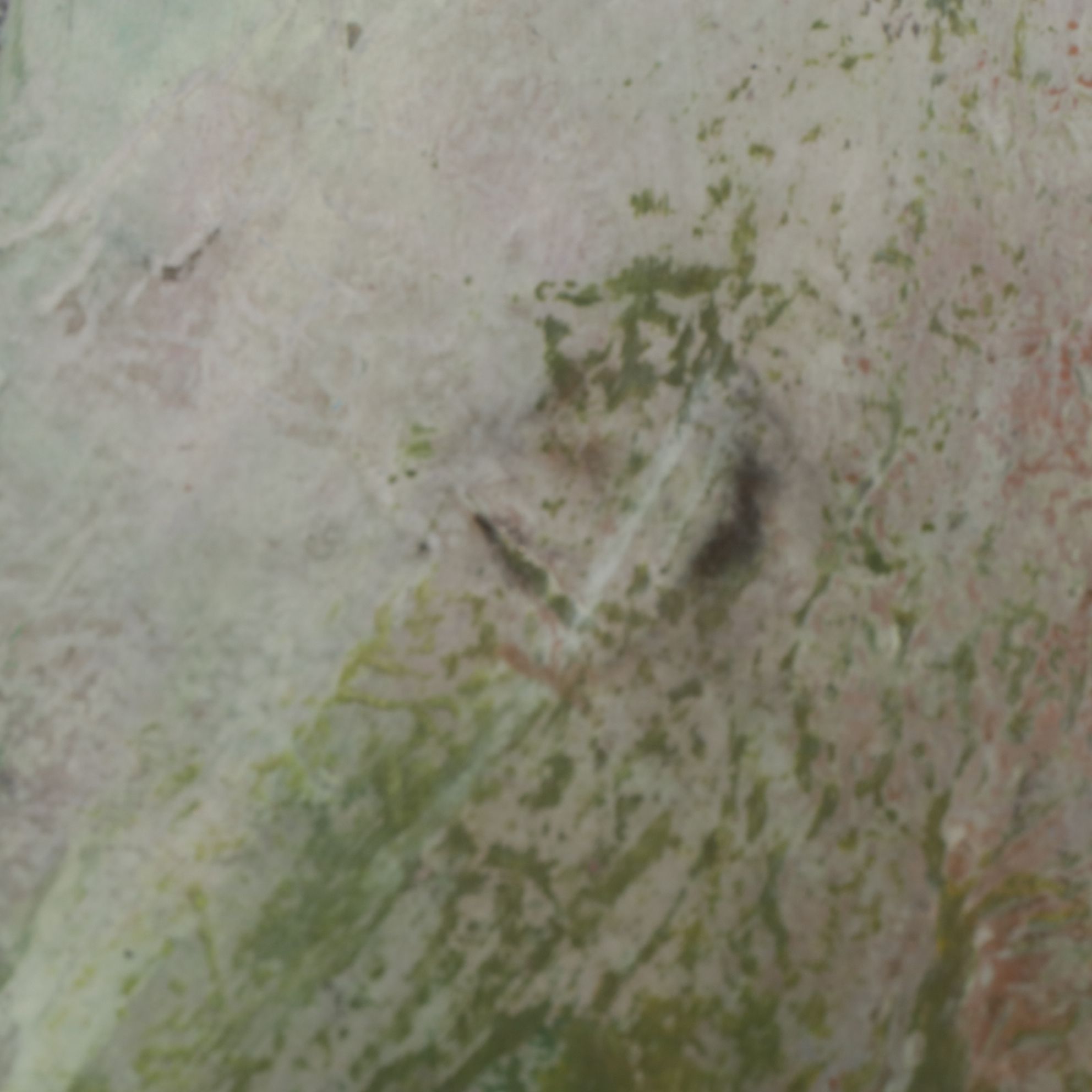 Elaine Martin Textured Abstract Acrylic Painting, Late 20th Century