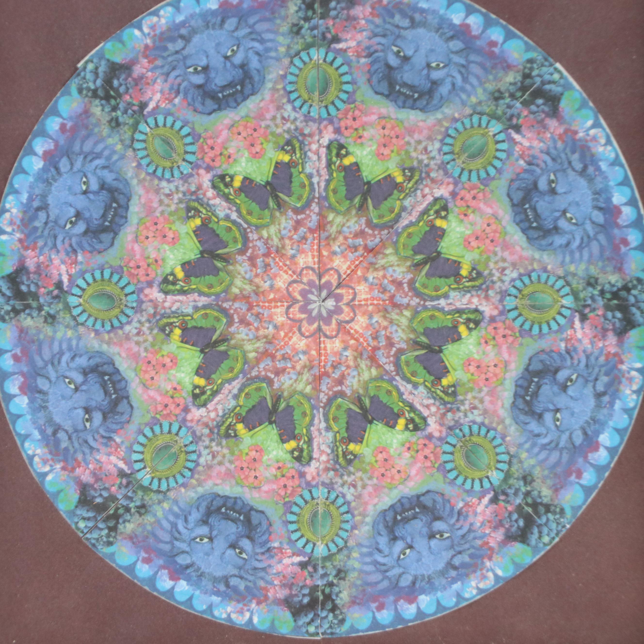 Robert Beaven Handmade Folk Art Wood Frame, Circa 1990