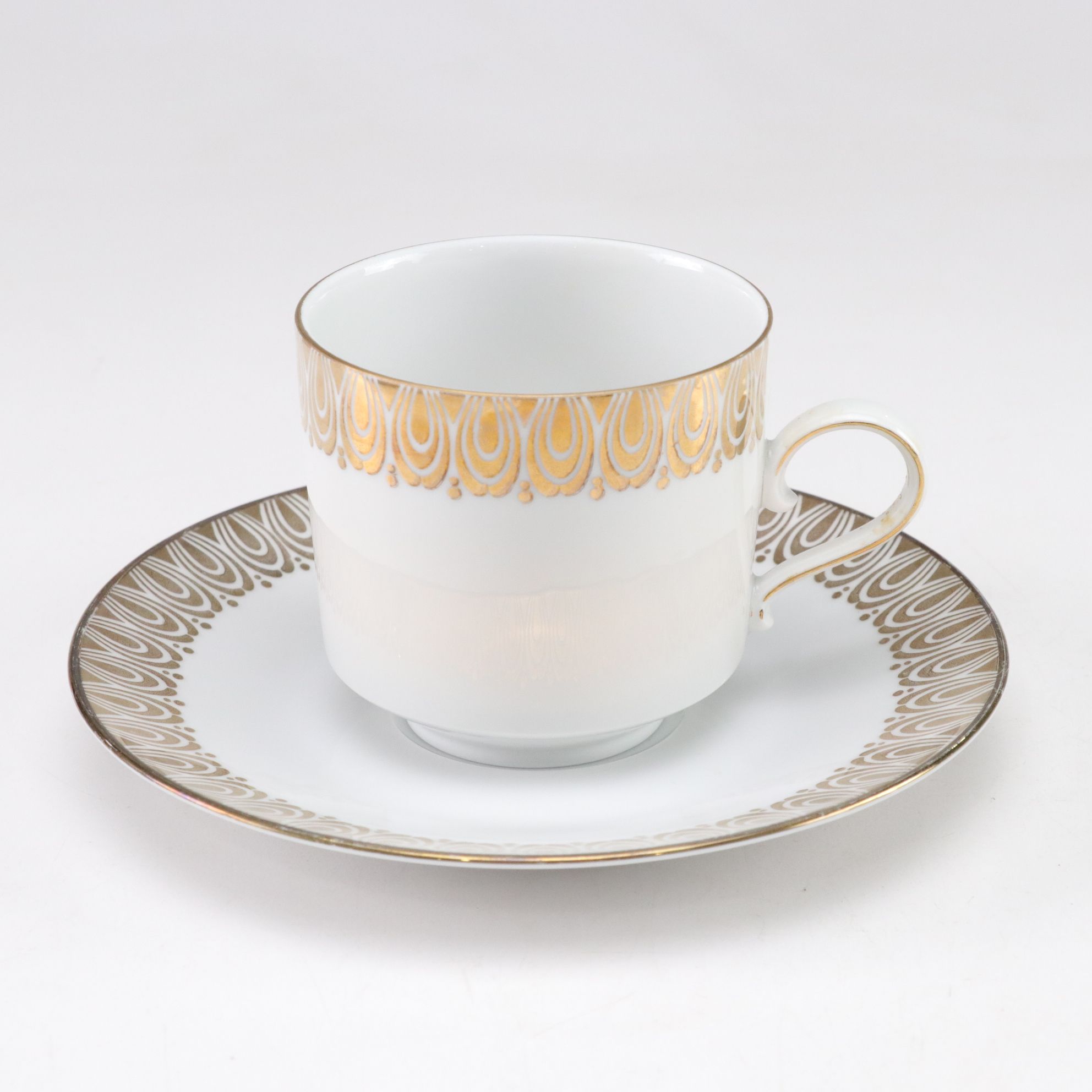 Winterling Gilt Porcelain Coffee Set