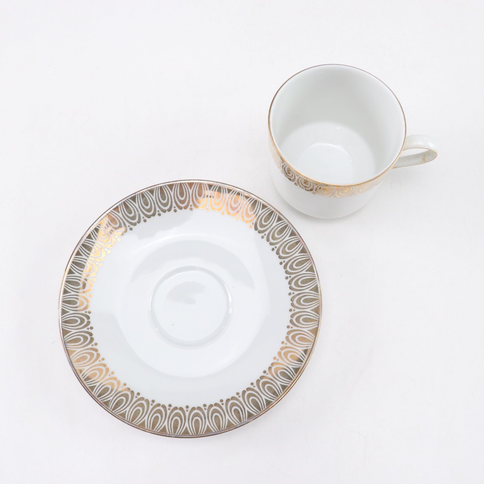 Winterling Gilt Porcelain Coffee Set