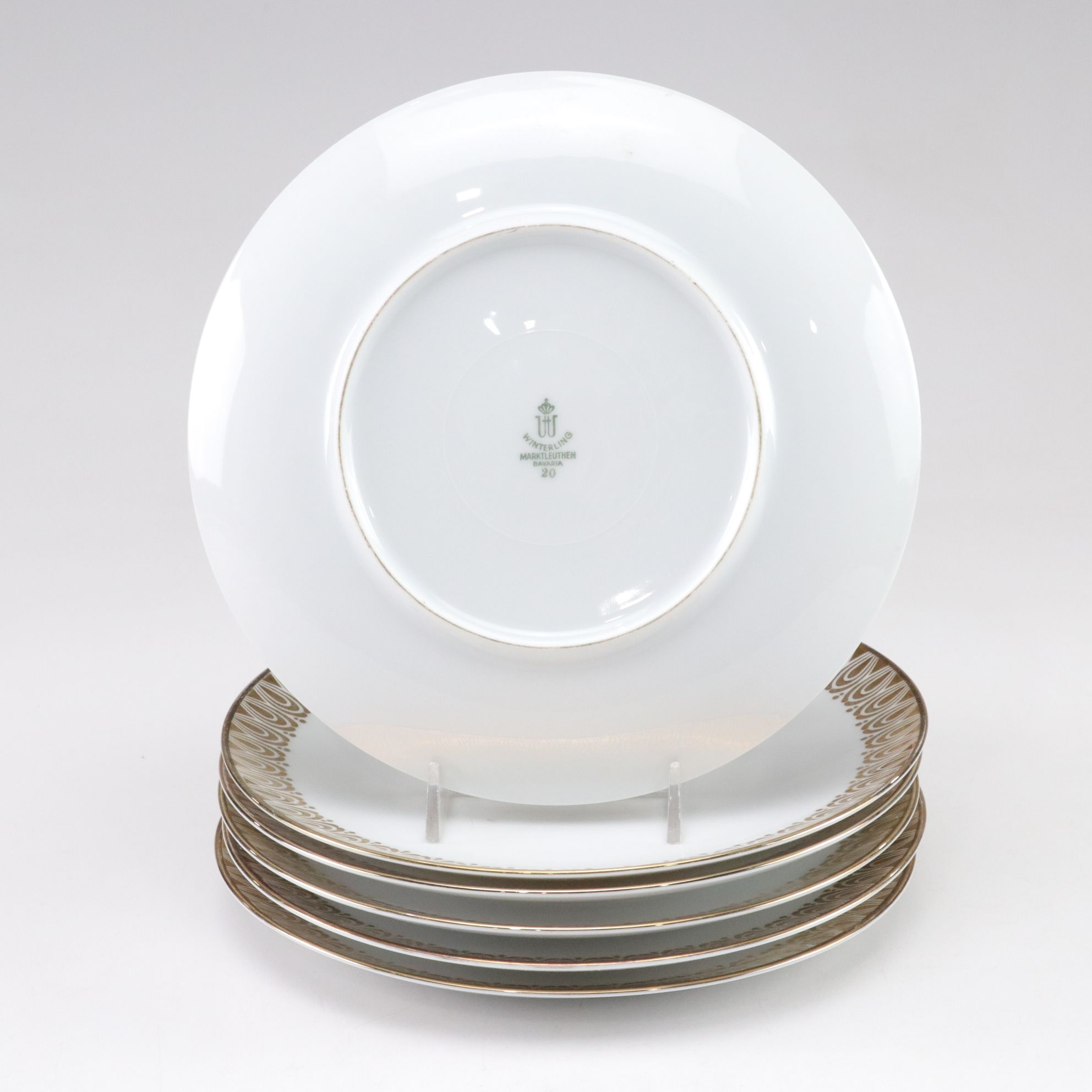 Winterling Gilt Porcelain Coffee Set