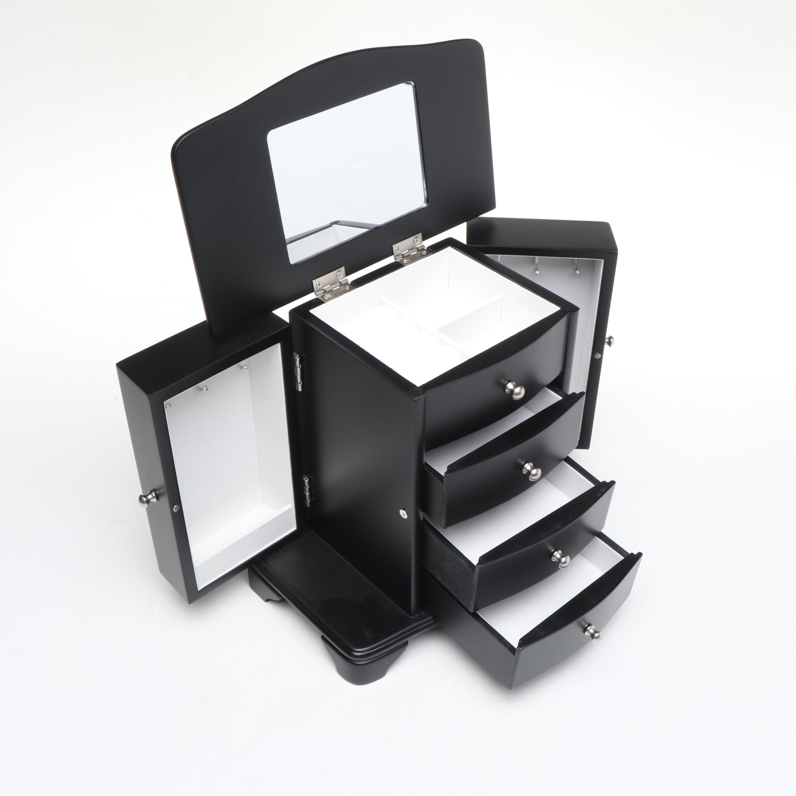 Jewelry Chest with Two Watch Boxes