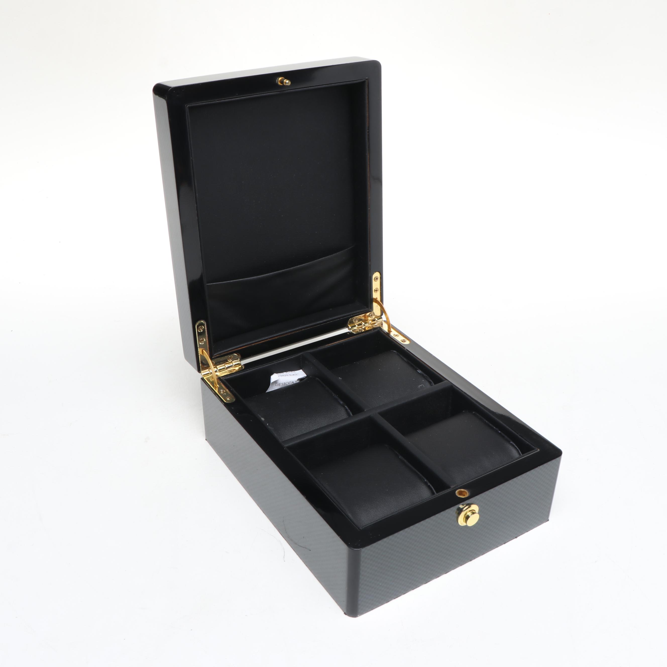 Jewelry Chest with Two Watch Boxes