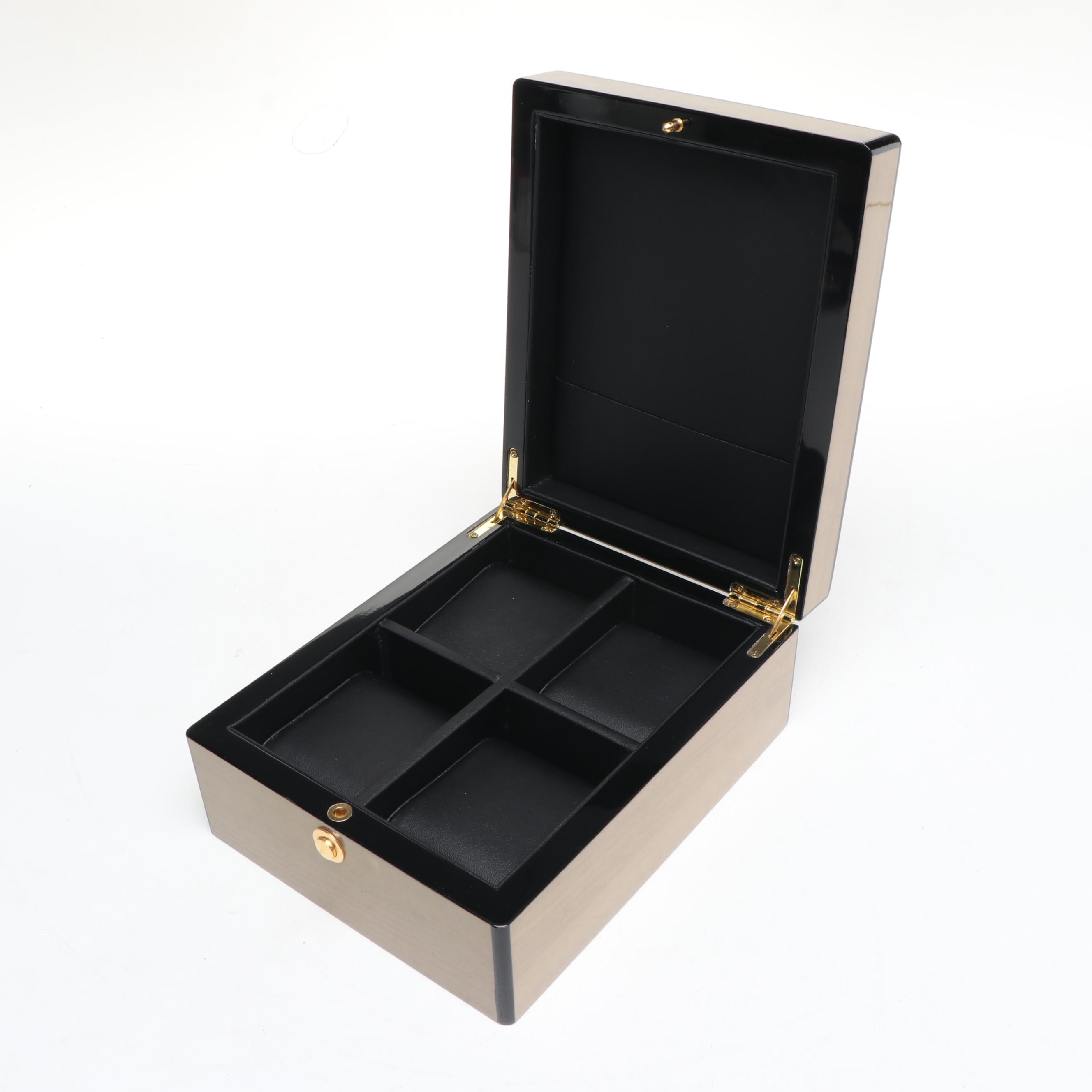 Jewelry Chest with Two Watch Boxes