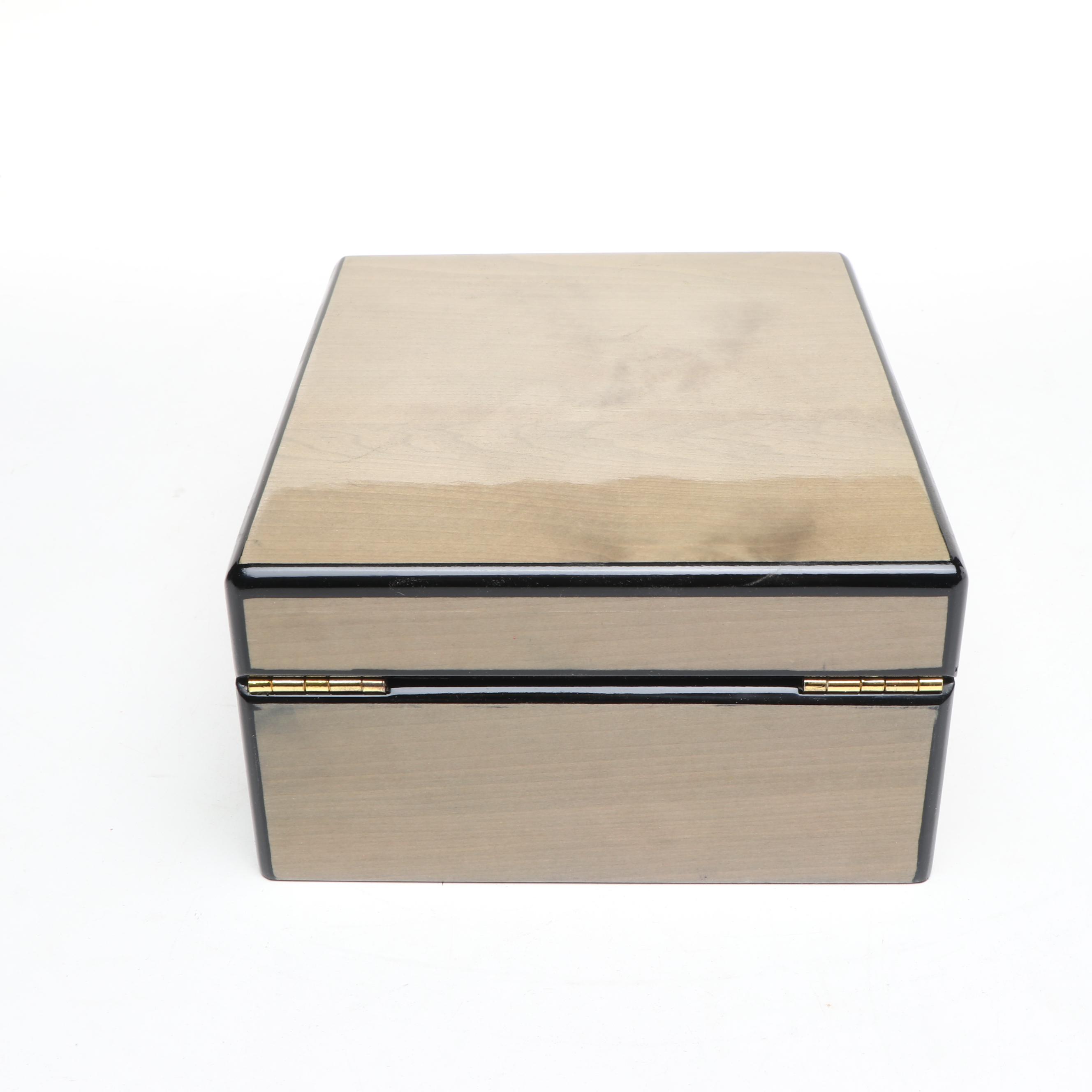 Jewelry Chest with Two Watch Boxes