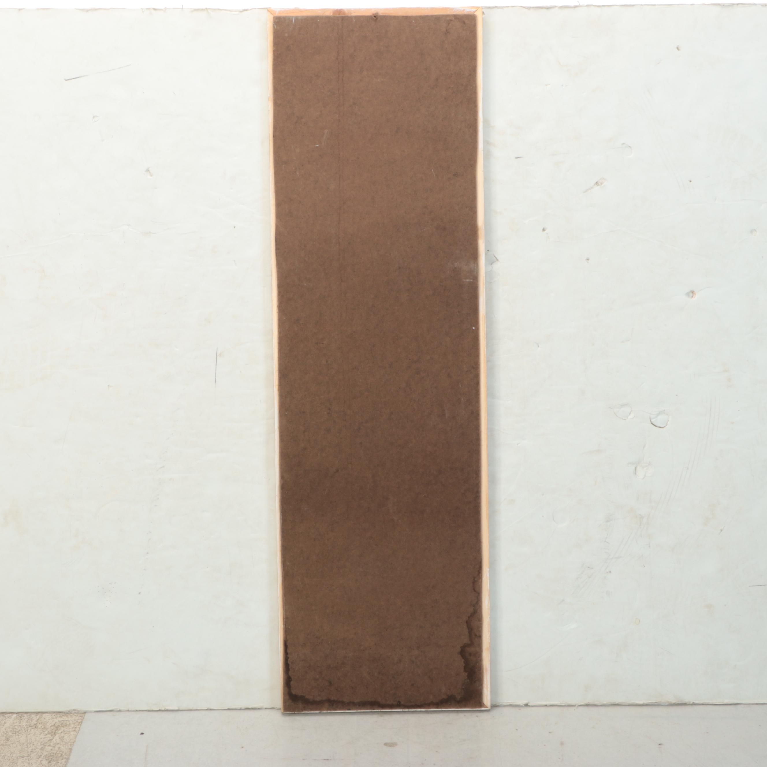 Mobilgas Wooden Advertising Chalkboard Sign, Mid to Late 20th Century