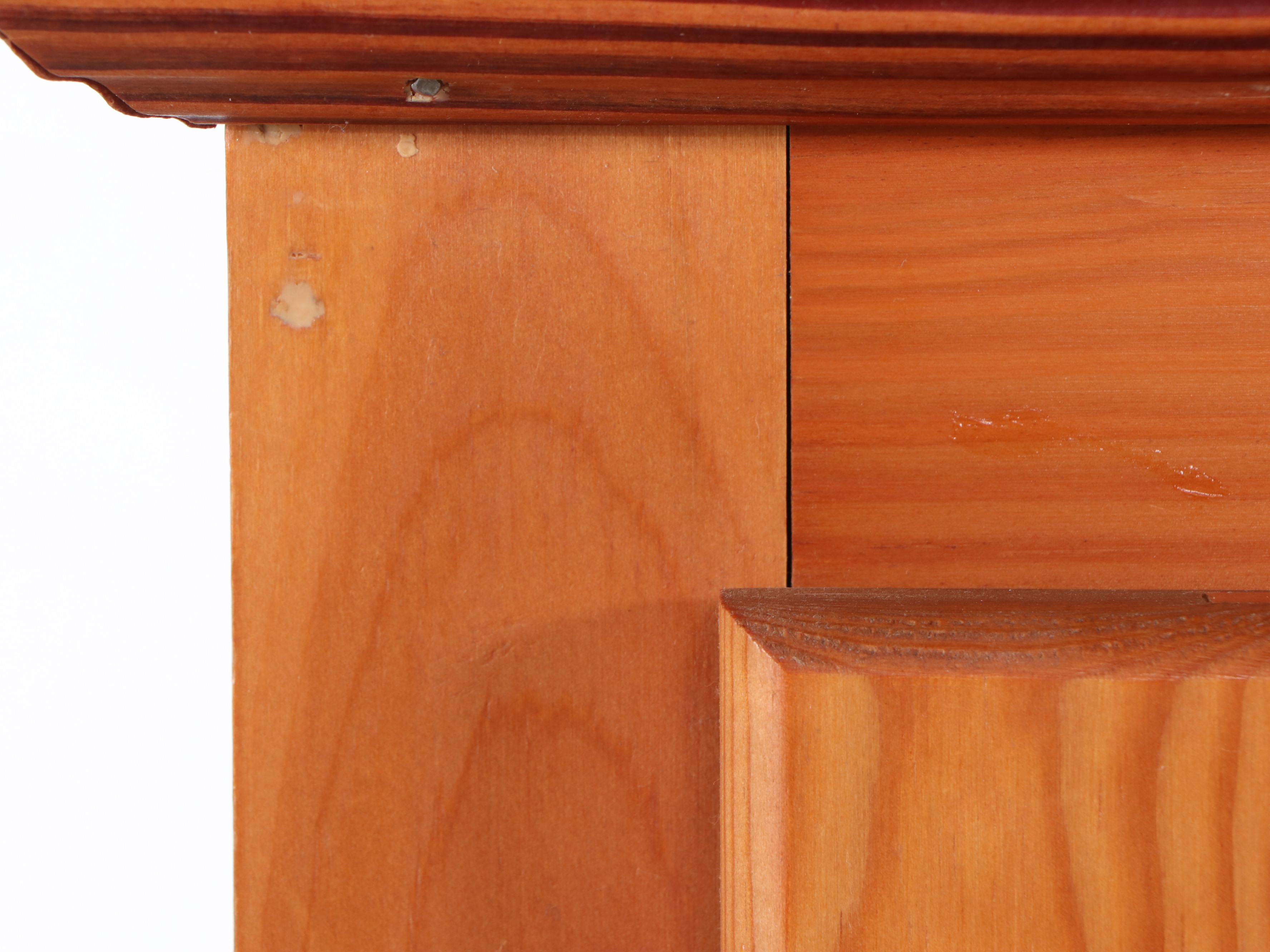 Rustic Style Pine Armoire