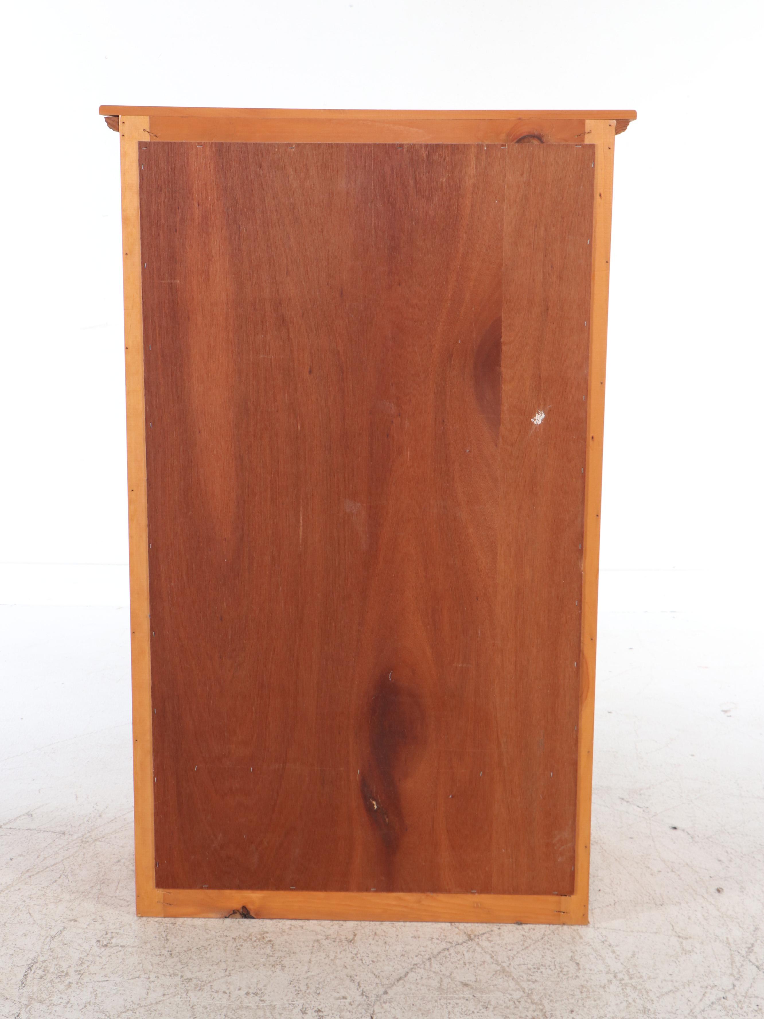 Rustic Style Pine Armoire