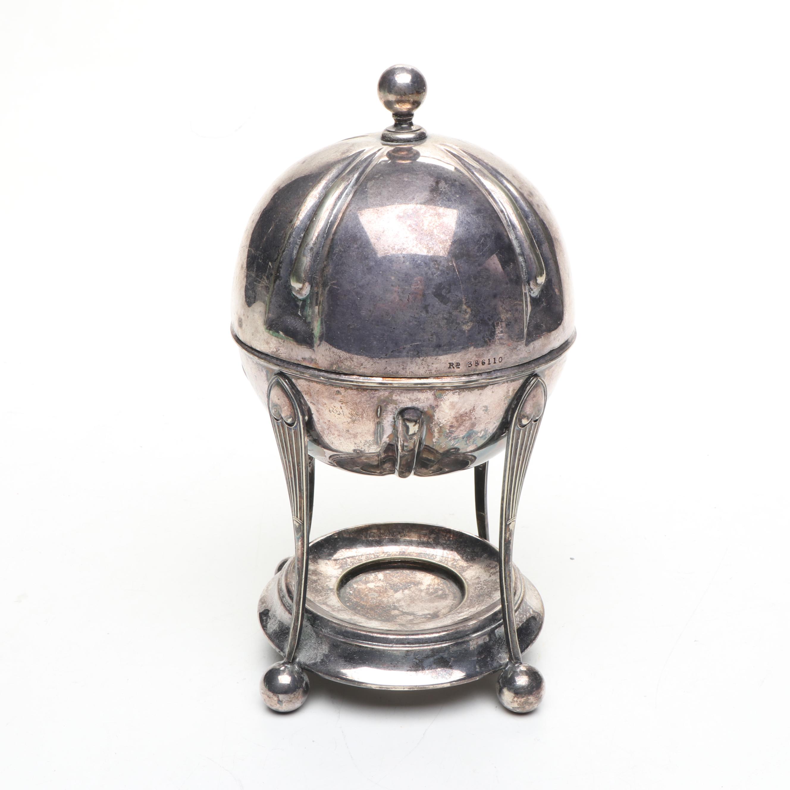 Meriden Britannia Co. Etched Silver Plate Teapots and Other Silver Plate Teaware