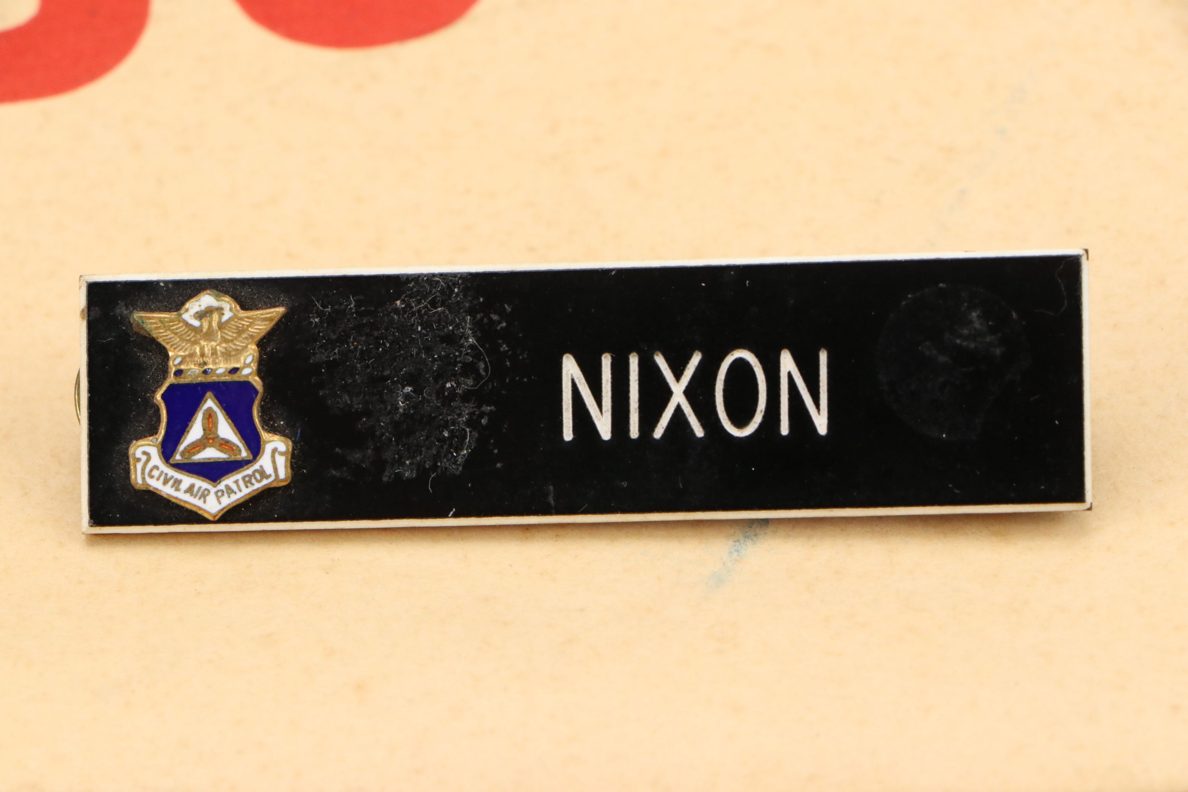 General Sherman, John F. Kennedy and Nixon Pinbacks with Book and More