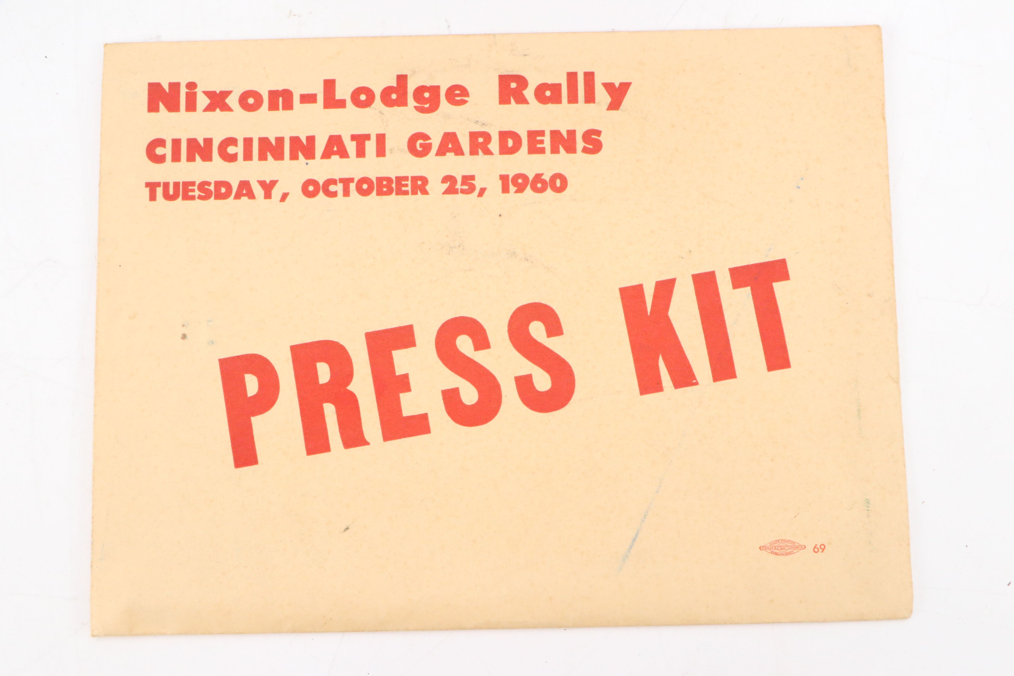 General Sherman, John F. Kennedy and Nixon Pinbacks with Book and More