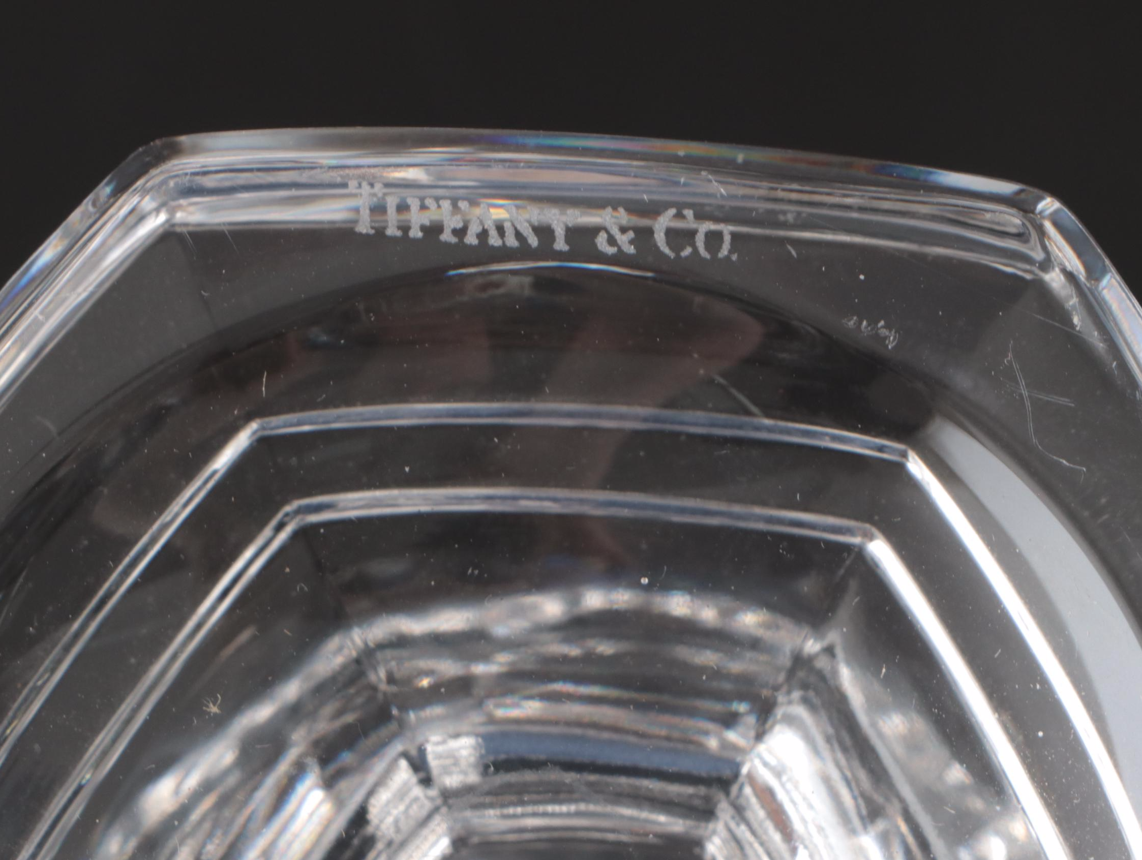 Tiffany & Co. Crystal Handled Trophy Vases