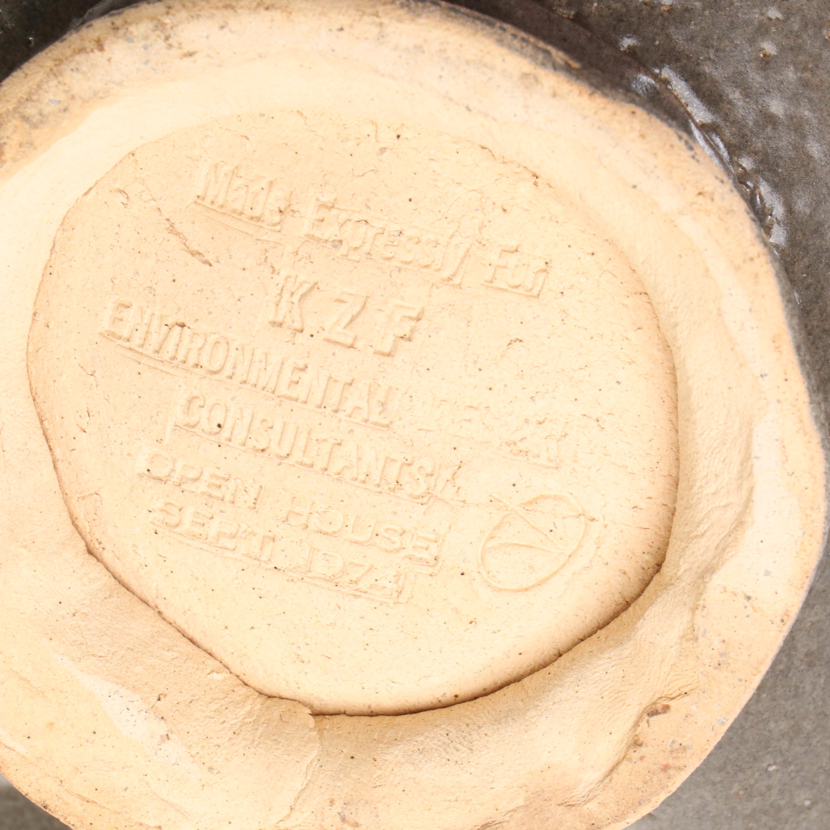 Cincinnati KZF Design Modern Free Form Ceramic Serving Dishes, 1970s