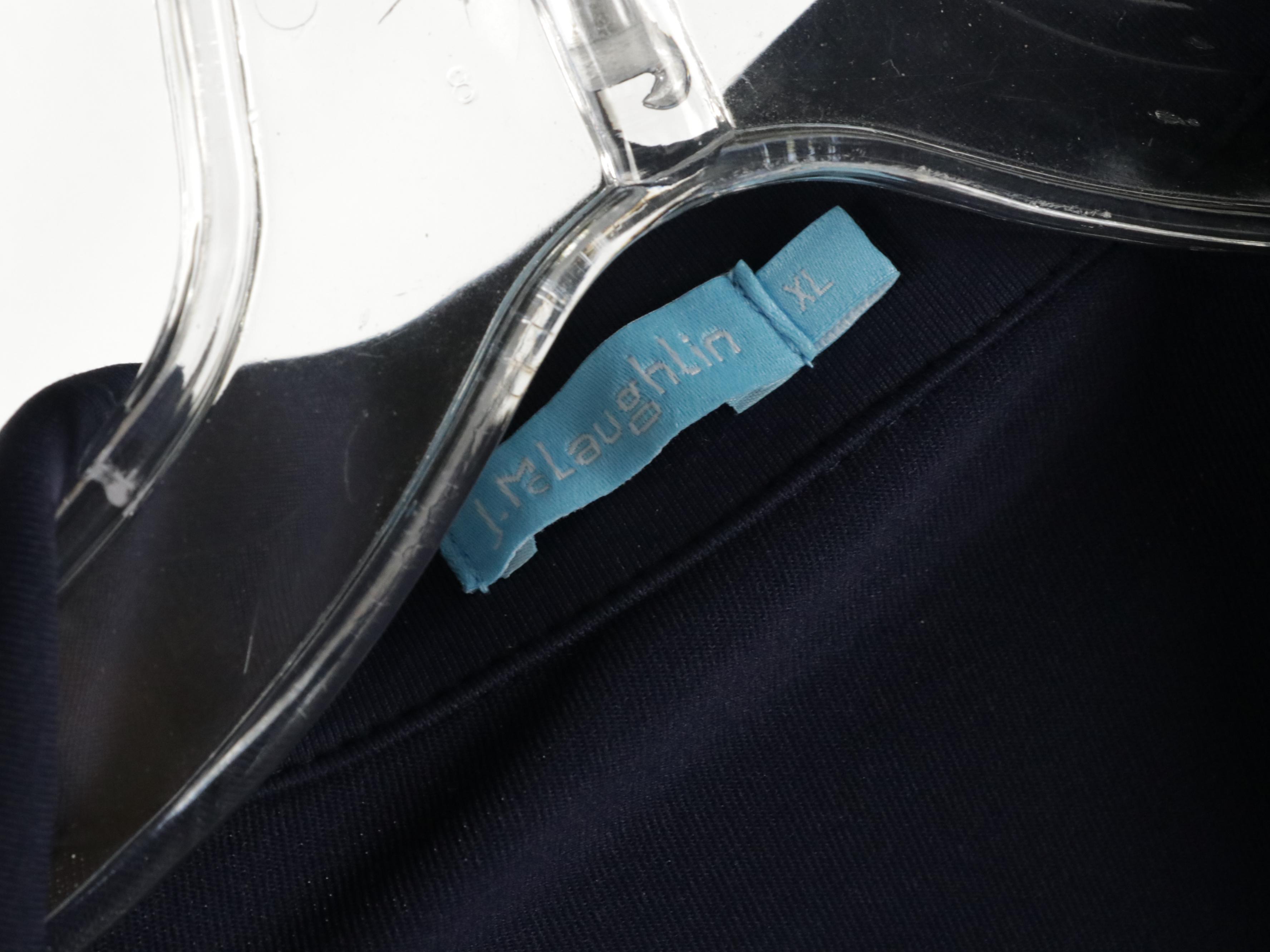 J. McLaughlin Silk, Other Printed and White Long Sleeve Tops and Polo Shirt