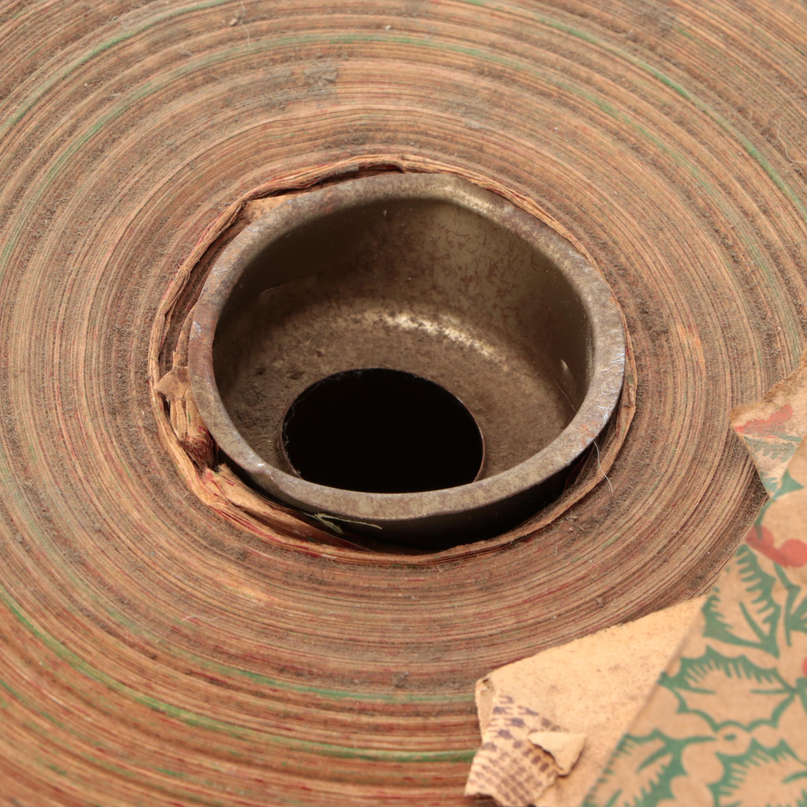 Vintage Christmas-Themed Wrapping Paper Reams