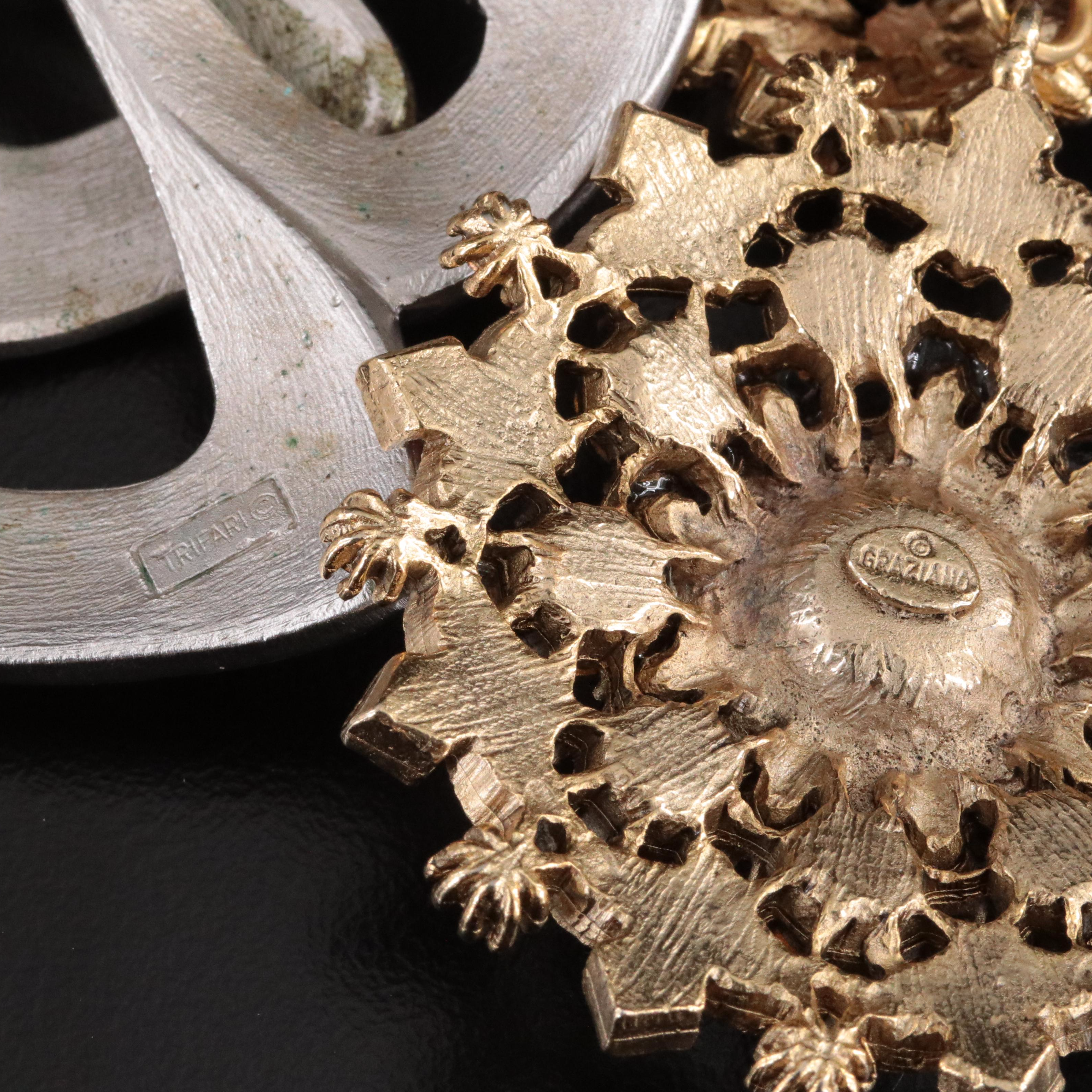 Jewelry Collection Featuring Graziano and Trifari