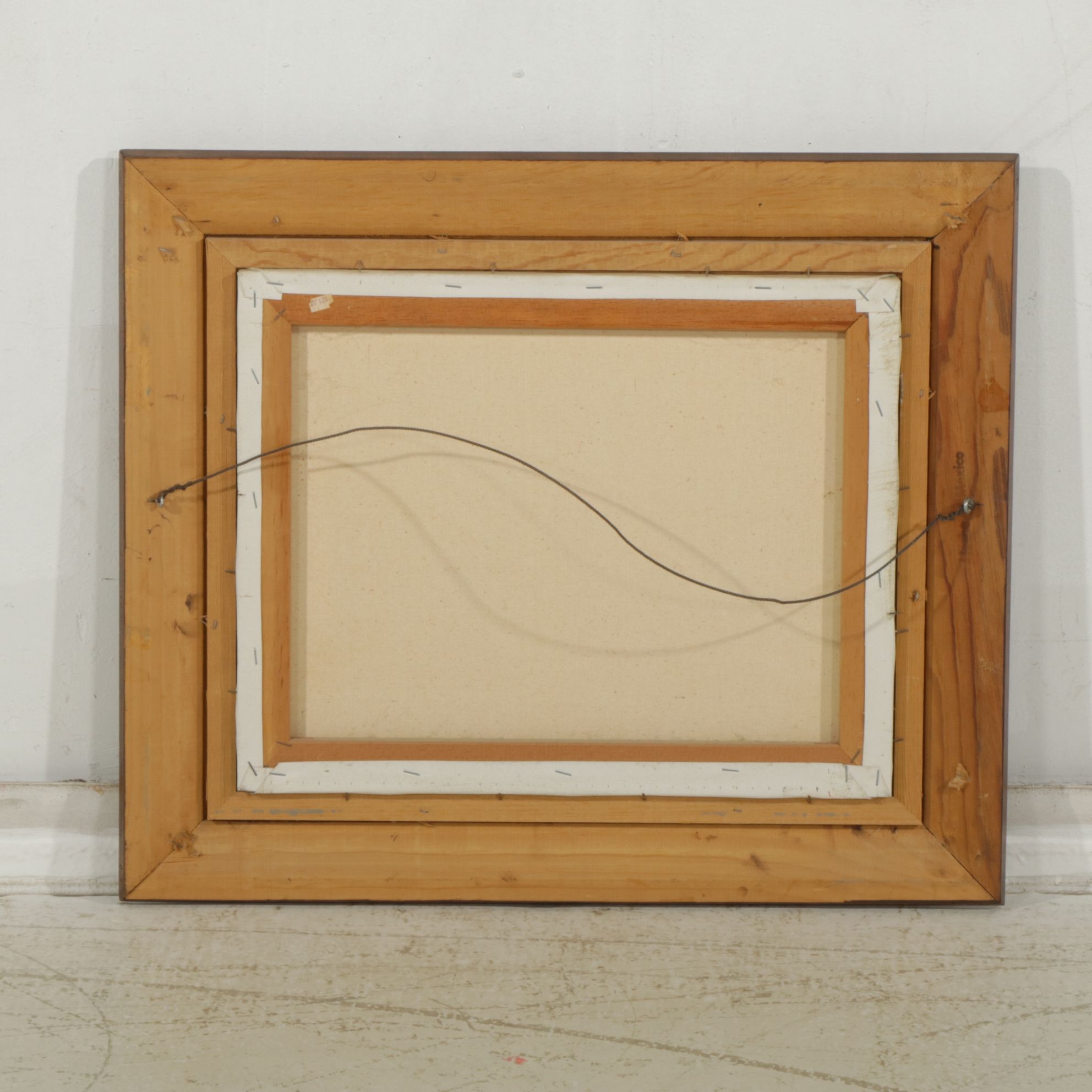 K. Polary Impressionist Oil Painting of Commuters in a Parisian Cityscape