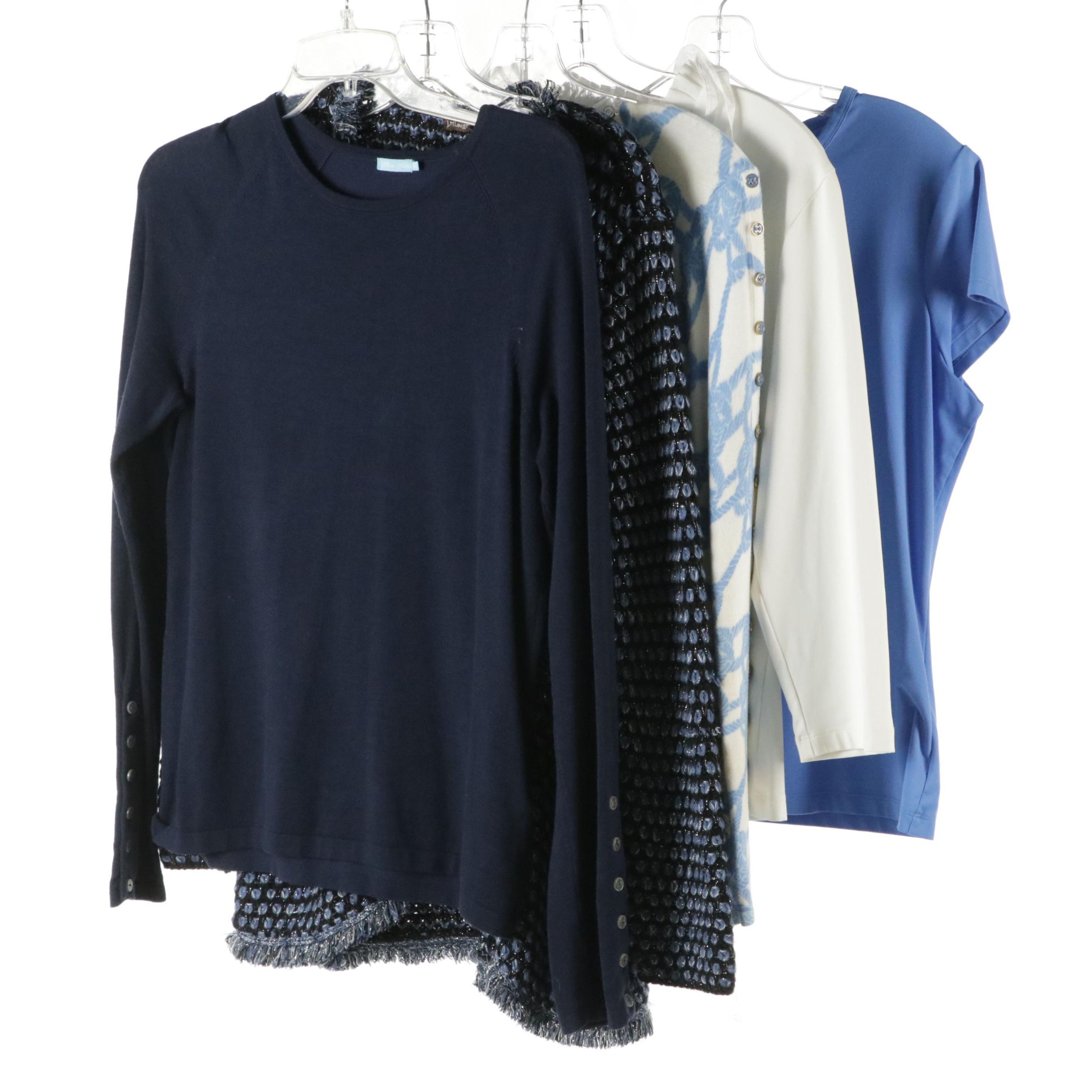 J. McLaughlin Tops, Knit Open-Front Jacket and Sweaters