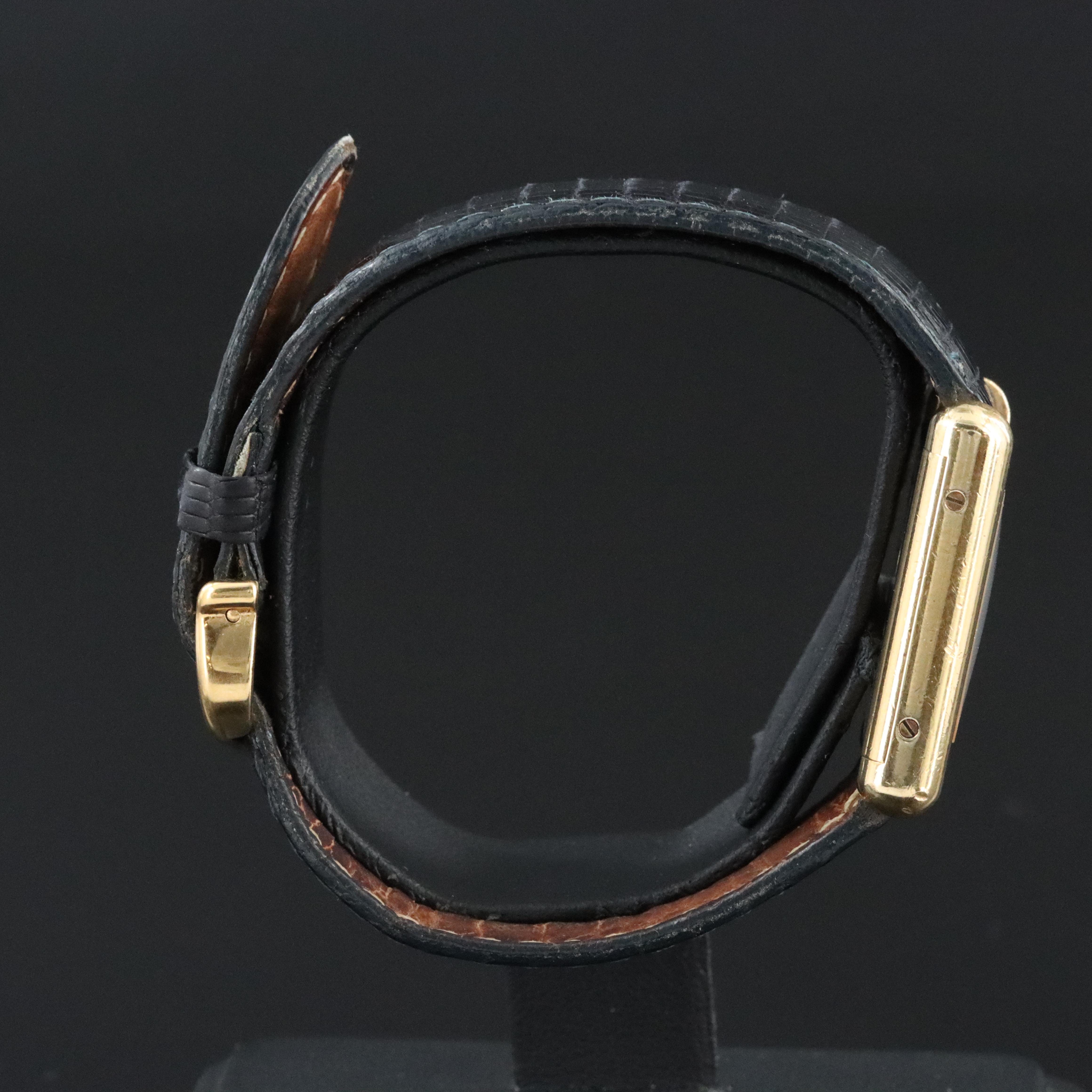 Cartier Must de Cartier Tank Vermeil Gold Plated Watch