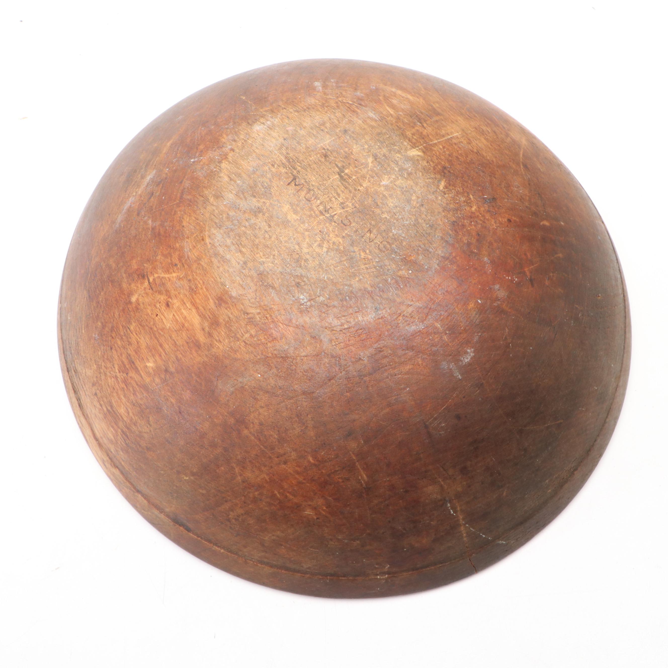 Vintage Munising and Other Turned Wood Bowls