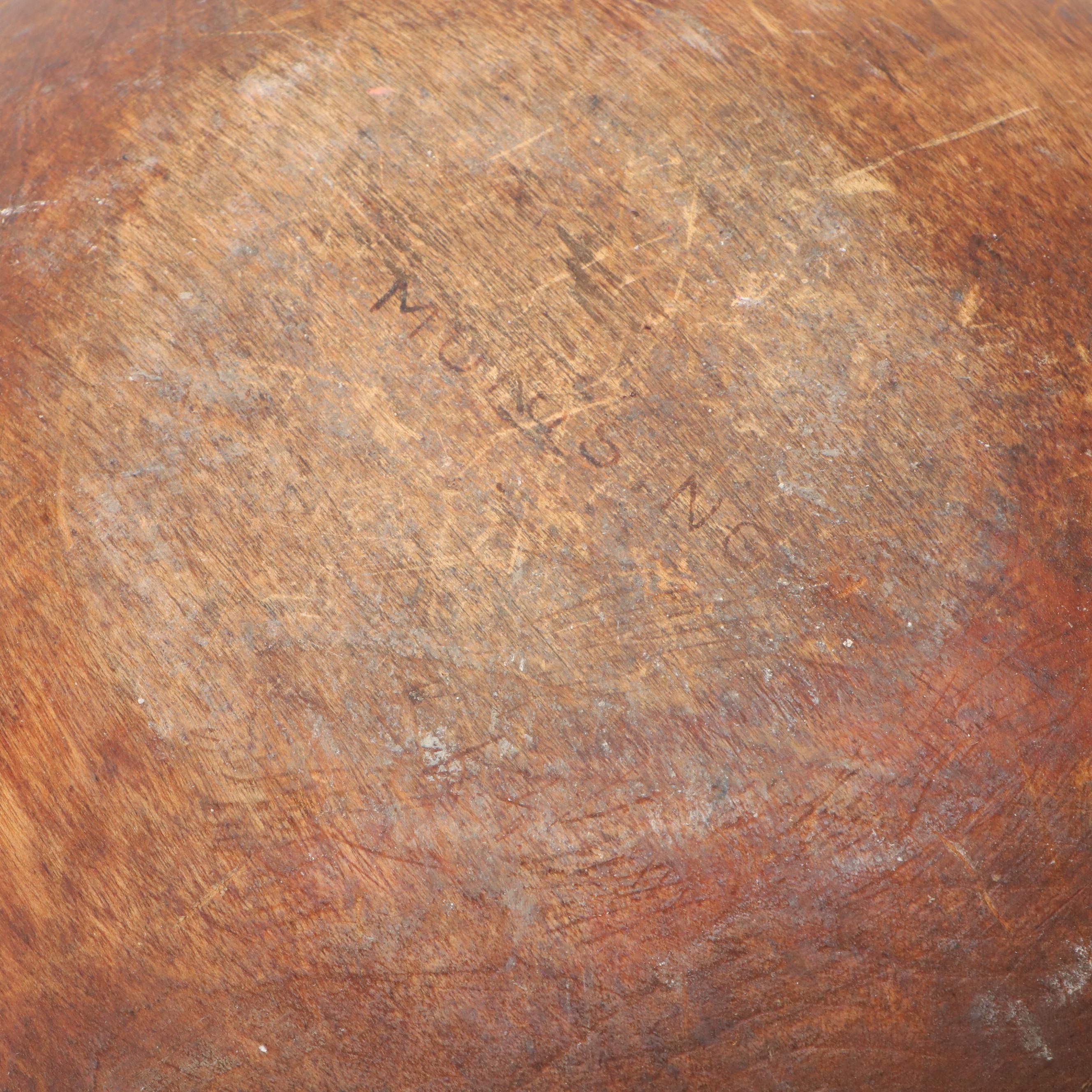 Vintage Munising and Other Turned Wood Bowls